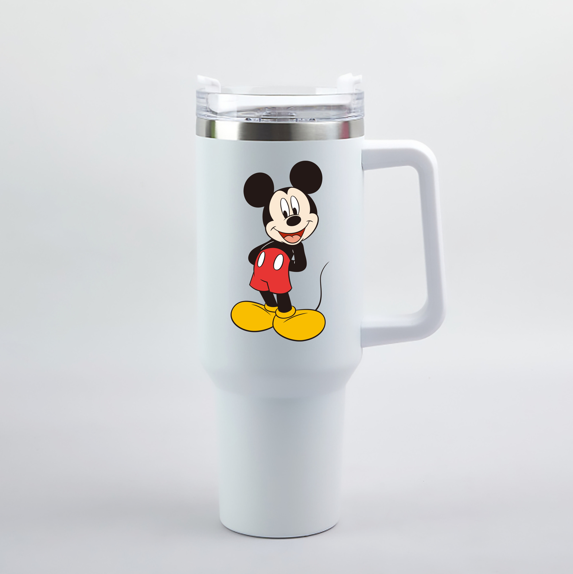 （画像用） ミッキーマウス Mickey Mouse 1200mL車用タンブラー（カラープリント）