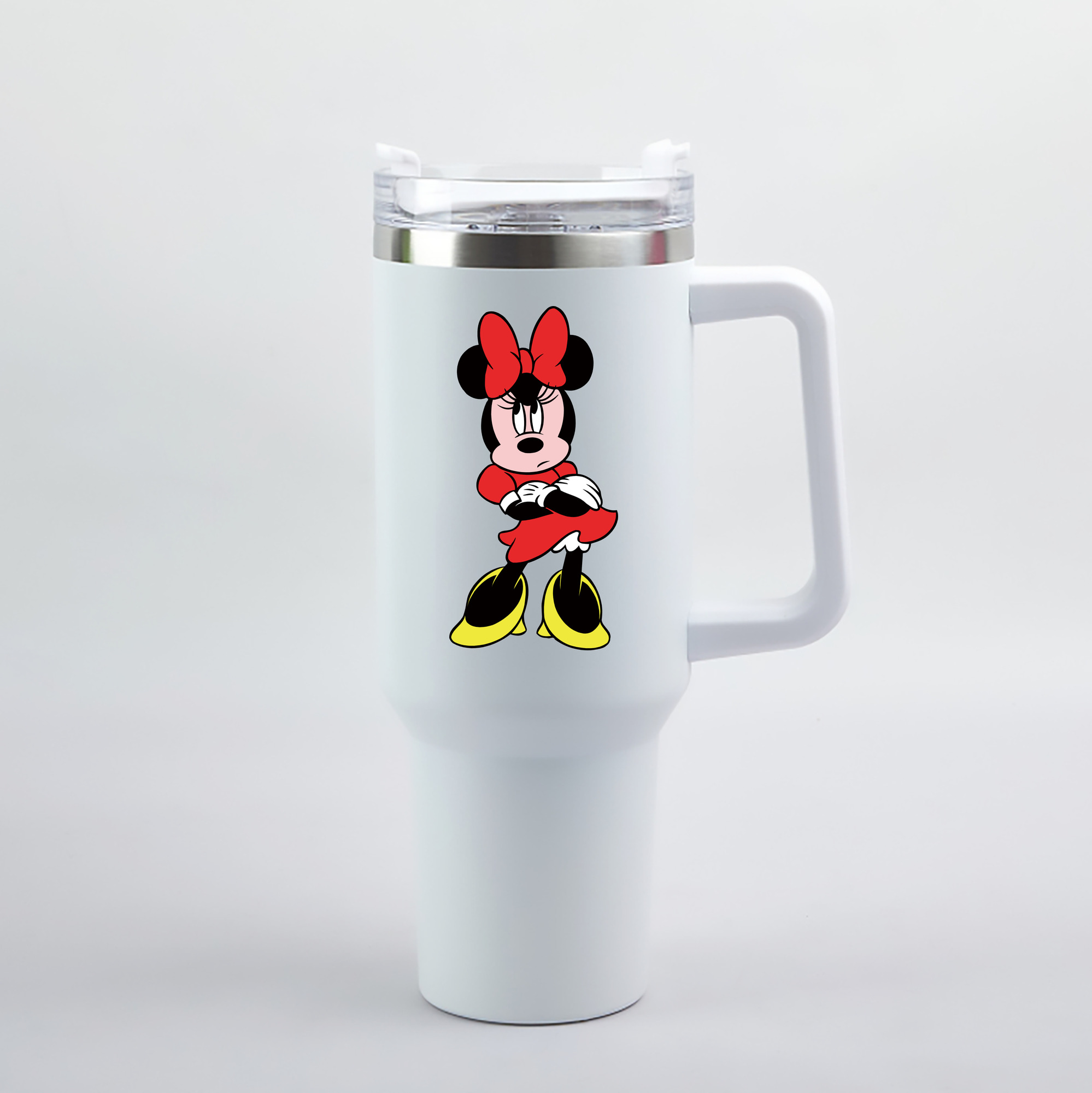 （画像用） ミッキーマウス Mickey Mouse 1200mL車用タンブラー（カラープリント）