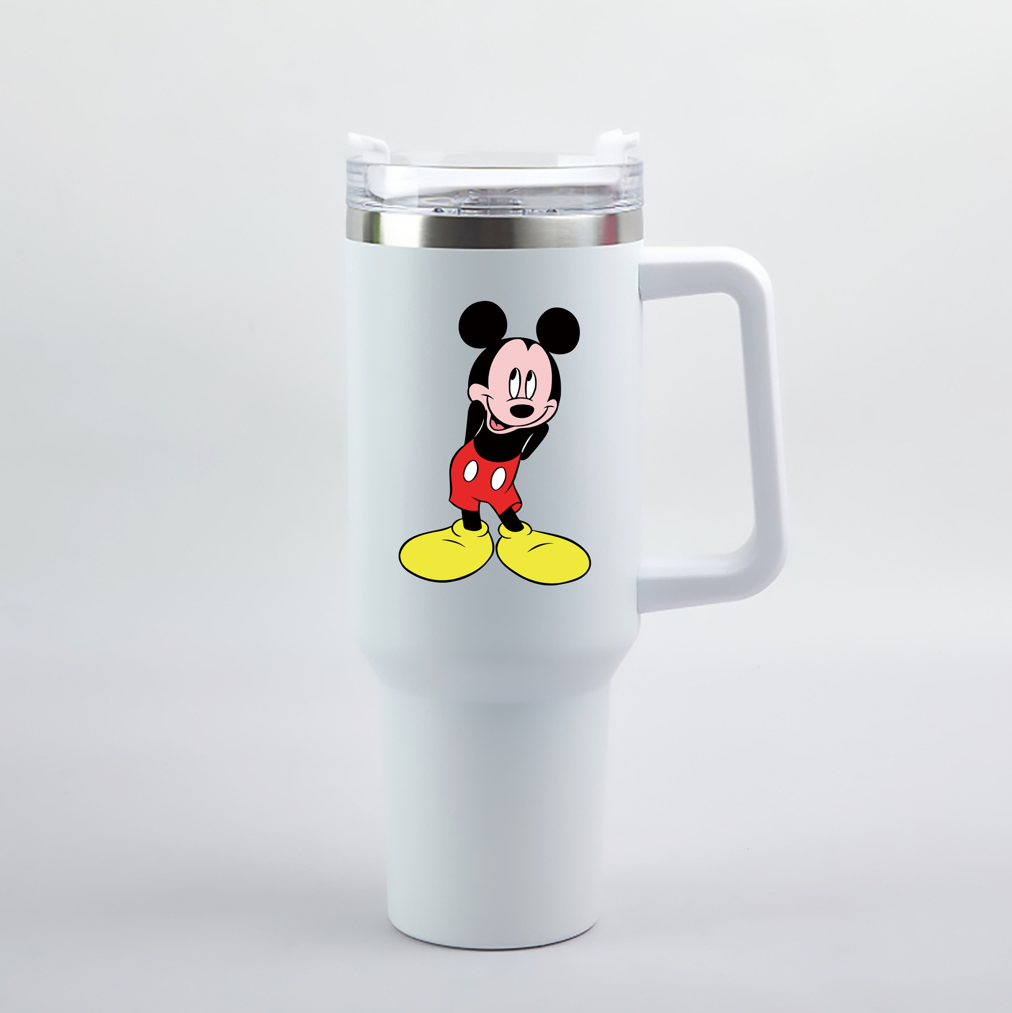 （画像用） ミッキーマウス Mickey Mouse 1200mL車用タンブラー（カラープリント）