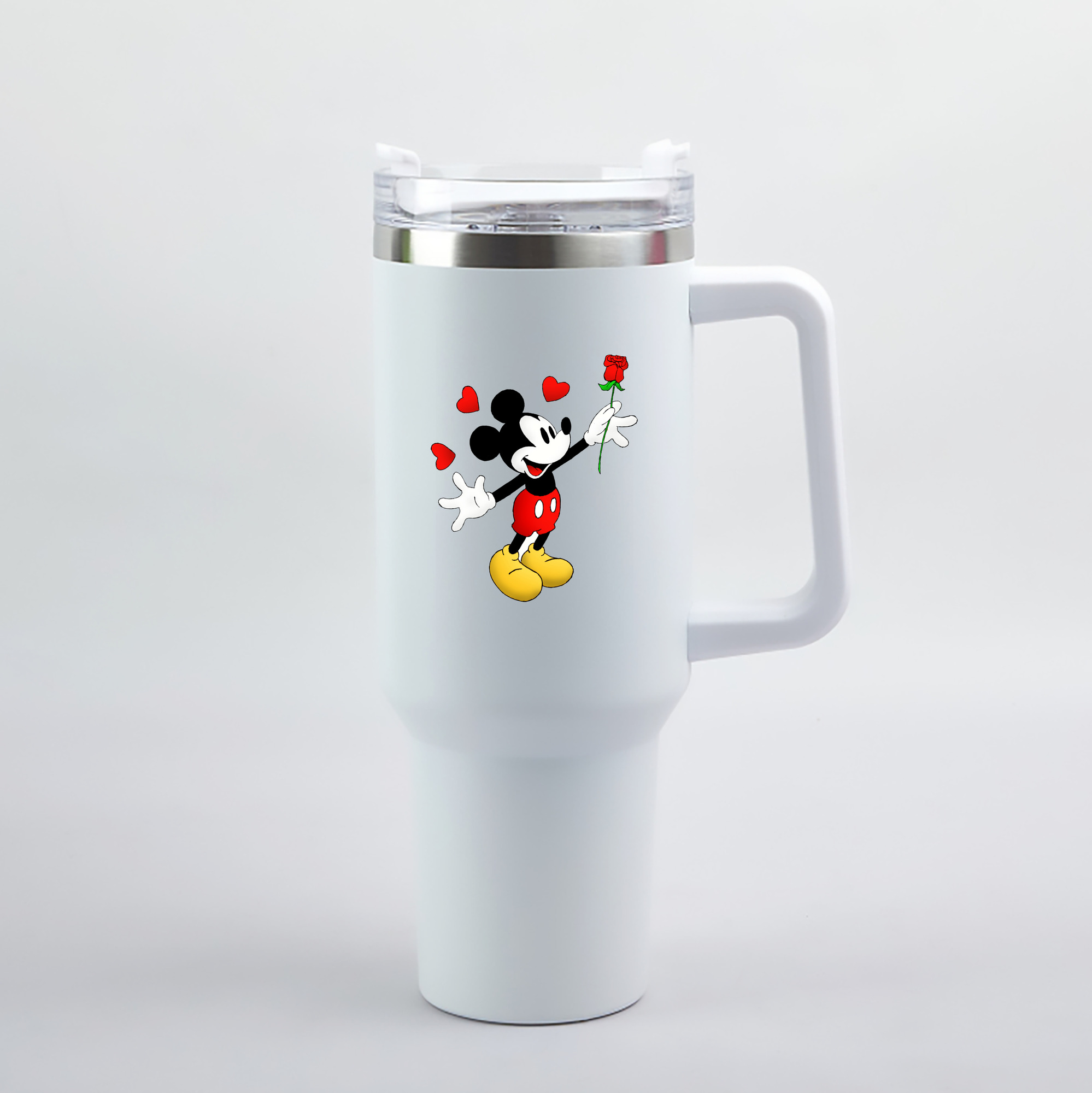 （画像用） ミッキーマウス Mickey Mouse 1200mL車用タンブラー（カラープリント）