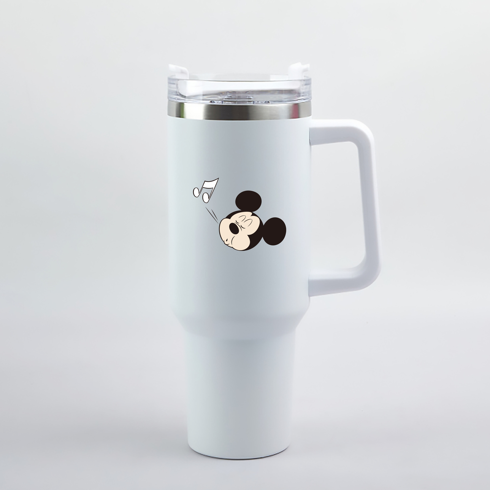 （画像用） ミッキーマウス Mickey Mouse 1200mL車用タンブラー（カラープリント）