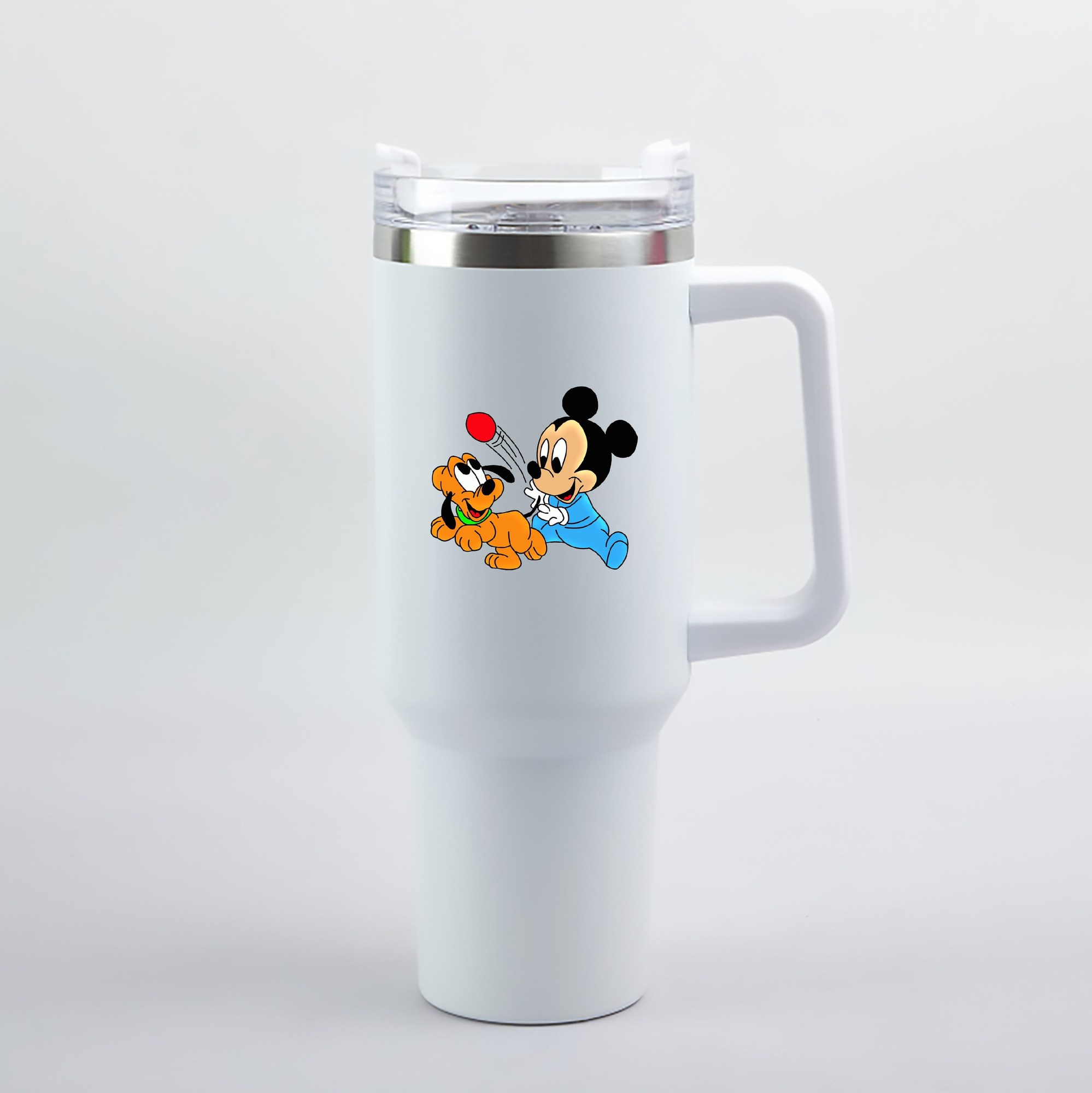 （画像用） ミッキーマウス Mickey Mouse 1200mL車用タンブラー（カラープリント）