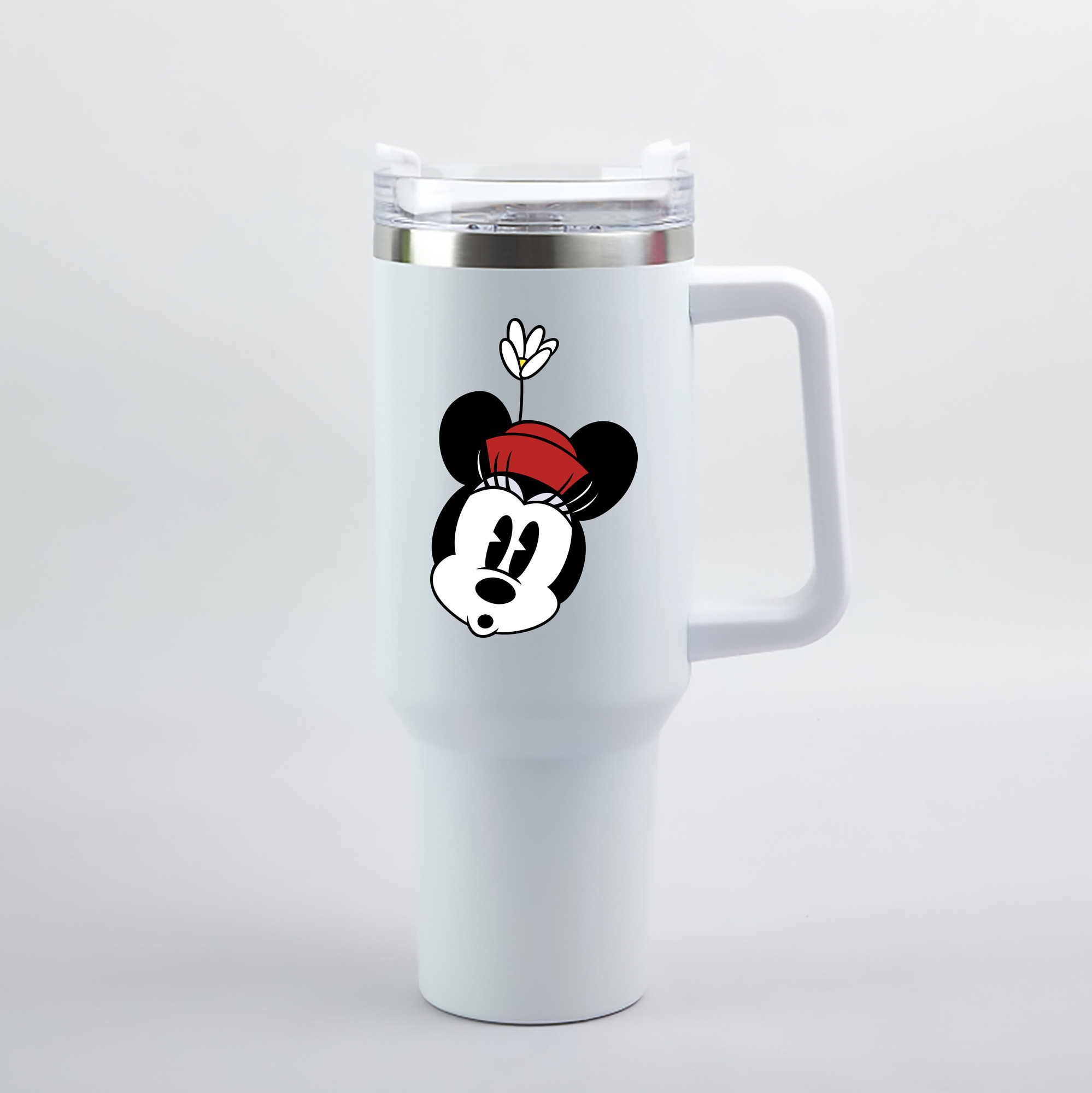 （画像用） ミッキーマウス Mickey Mouse 1200mL車用タンブラー（カラープリント）