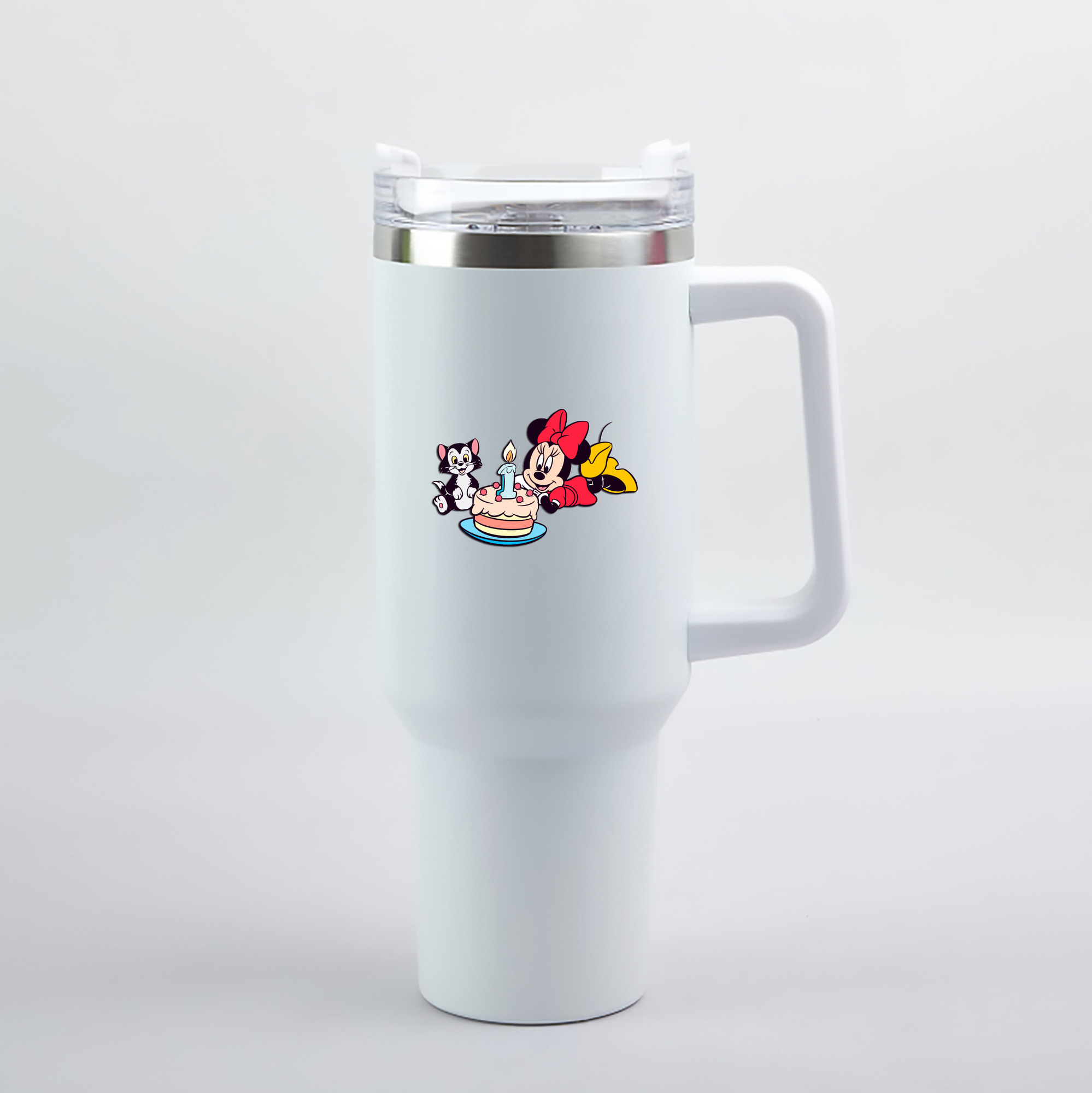 （画像用） ミッキーマウス Mickey Mouse 1200mL車用タンブラー（カラープリント）