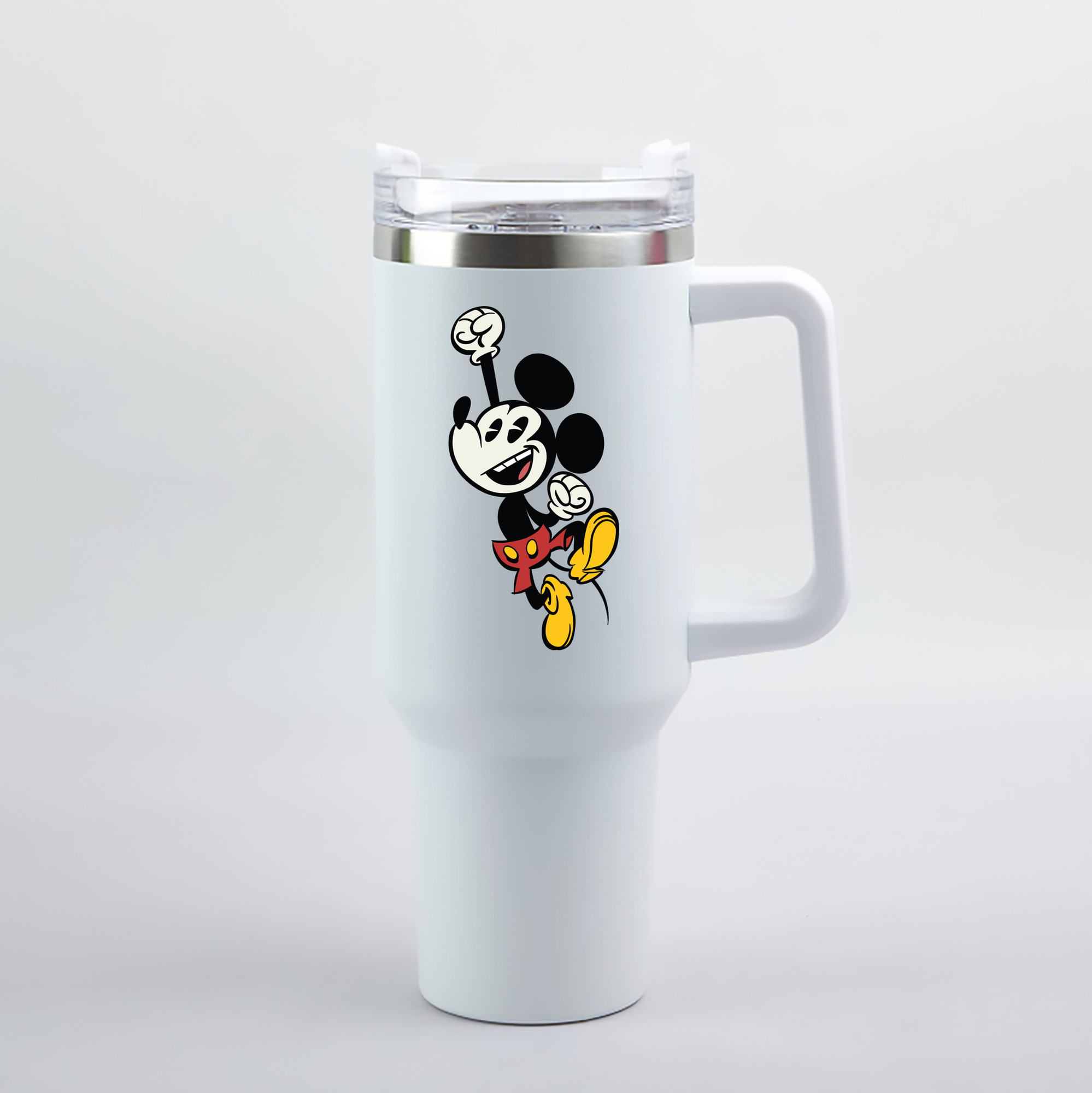 （画像用） ミッキーマウス Mickey Mouse 1200mL車用タンブラー（カラープリント）