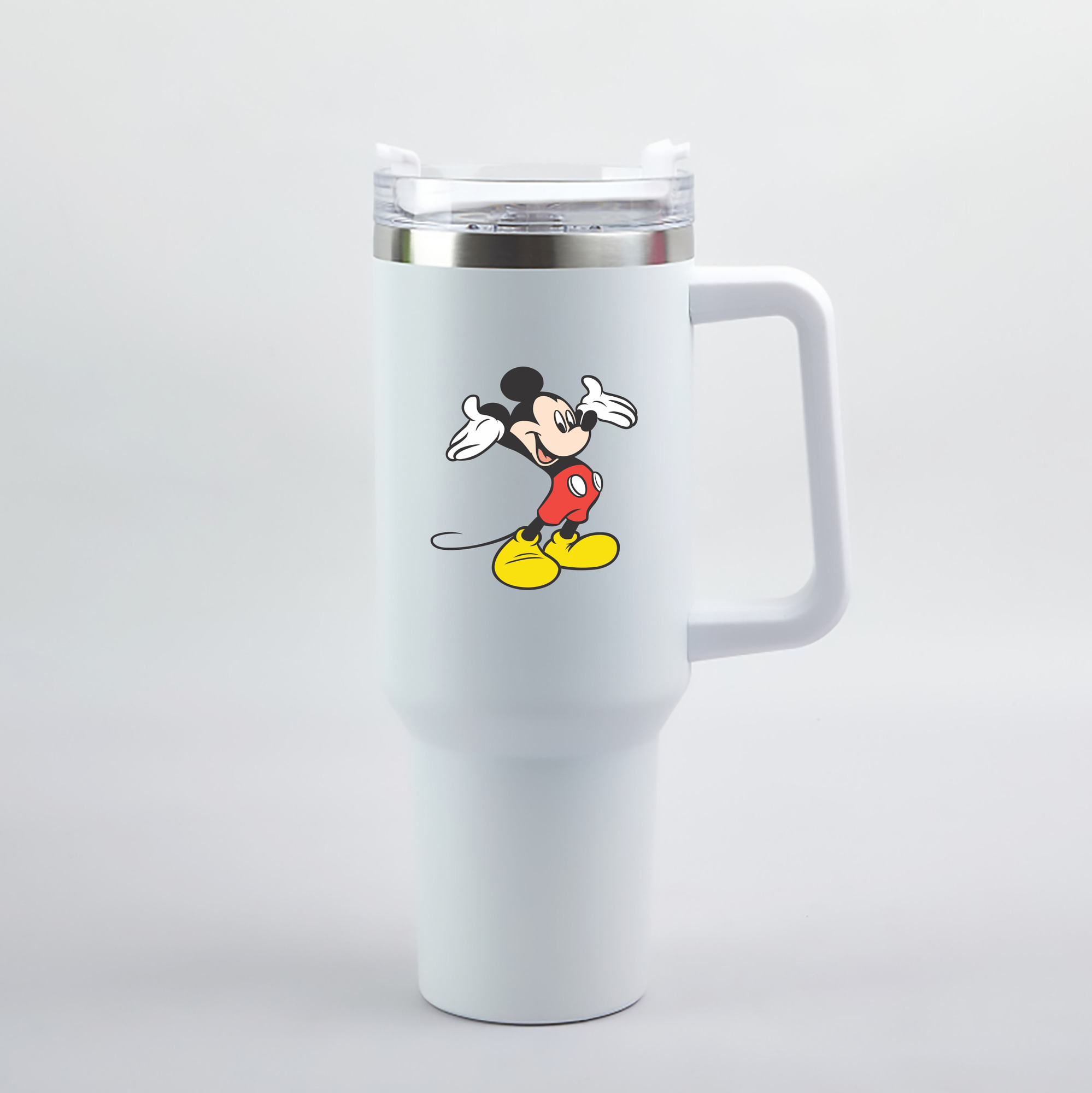 （画像用） ミッキーマウス Mickey Mouse 1200mL車用タンブラー（カラープリント）