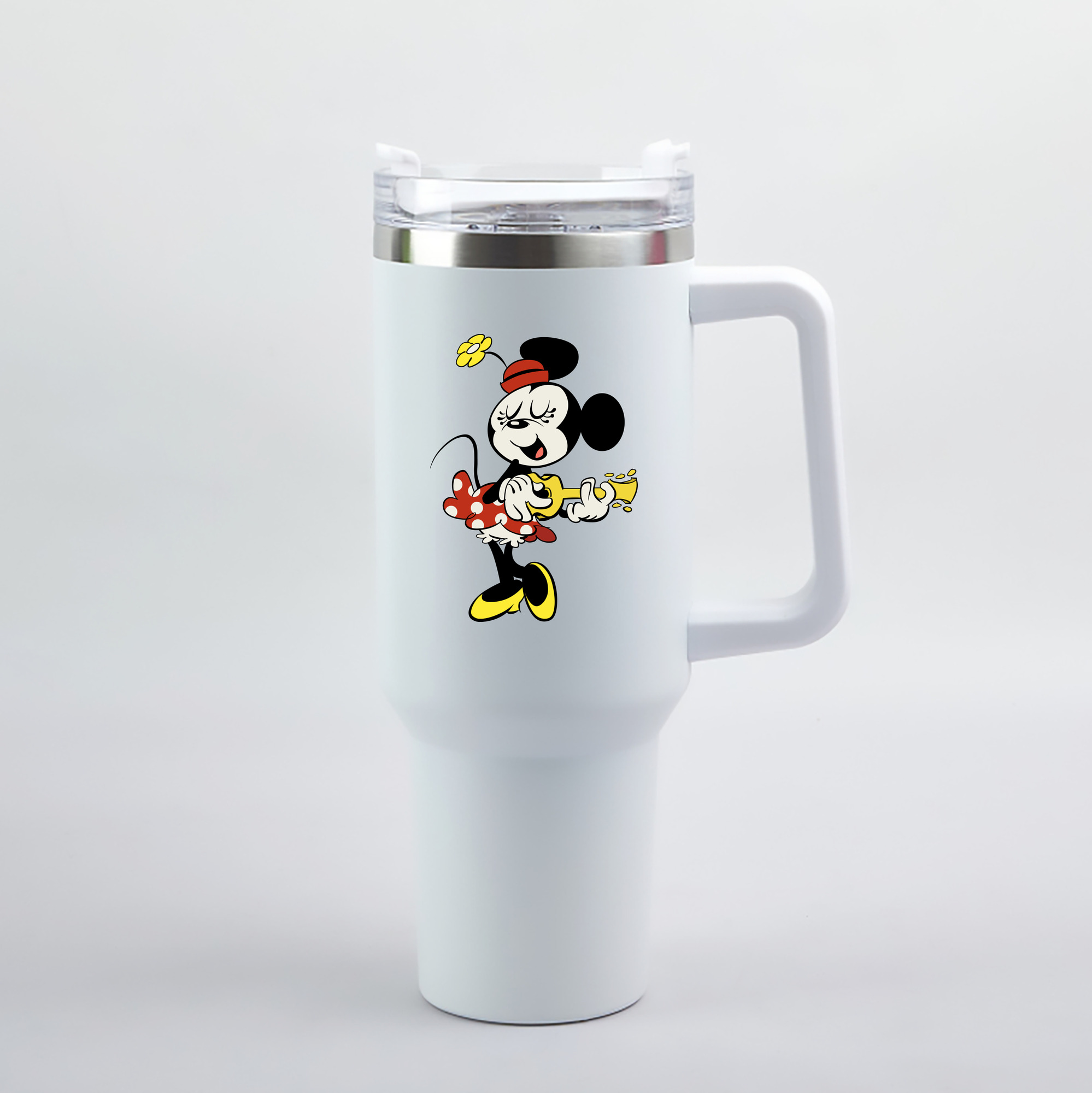 （画像用） ミッキーマウス Mickey Mouse 1200mL車用タンブラー（カラープリント）