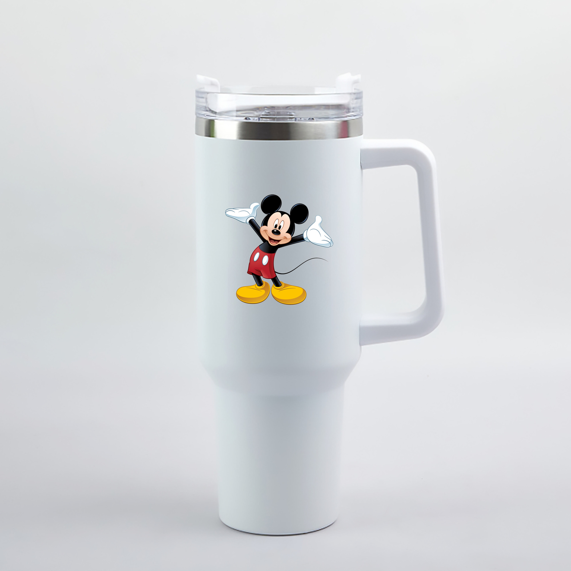 （画像用） ミッキーマウス Mickey Mouse 1200mL車用タンブラー（カラープリント）