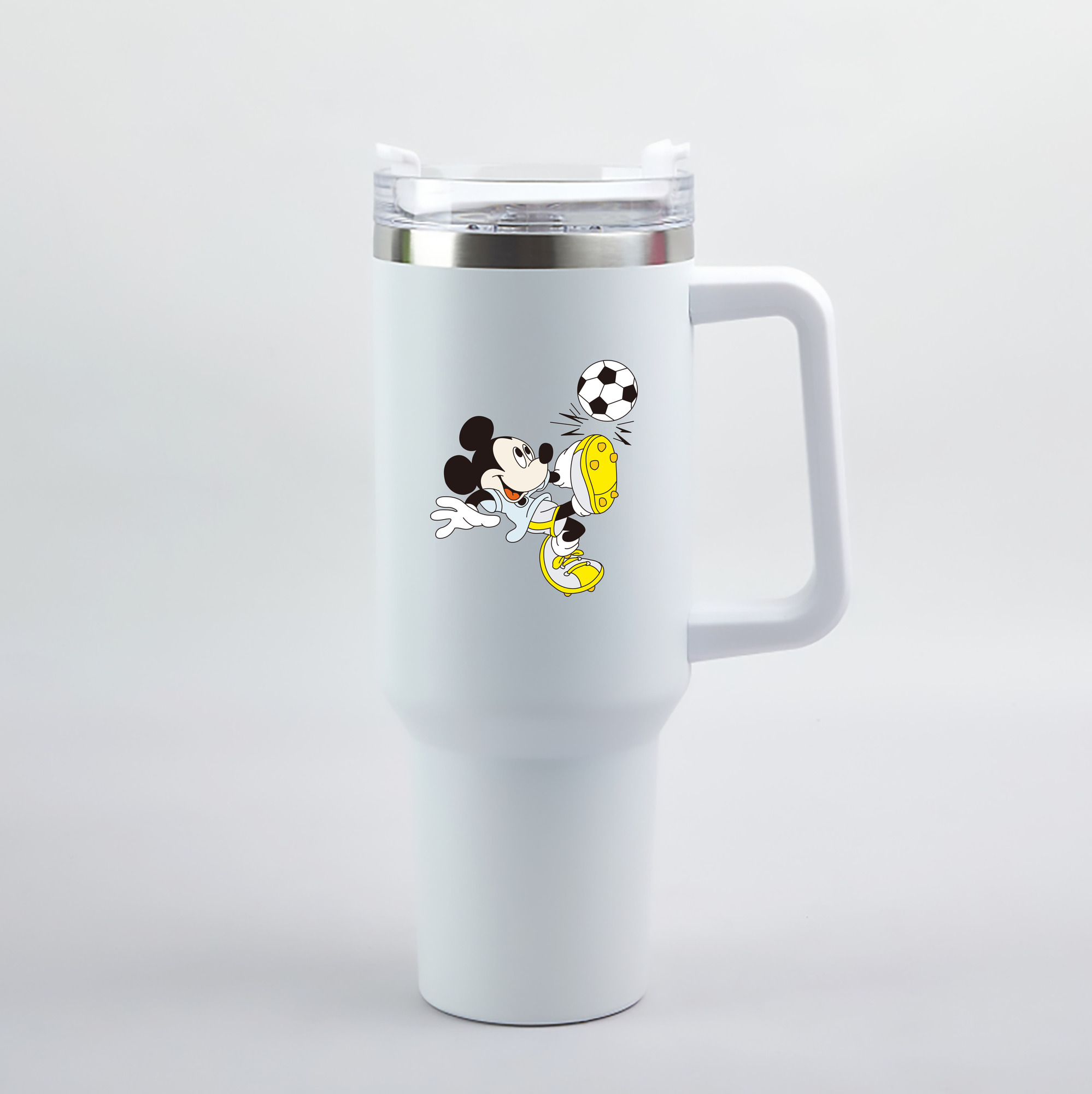 （画像用） ミッキーマウス Mickey Mouse 1200mL車用タンブラー（カラープリント）