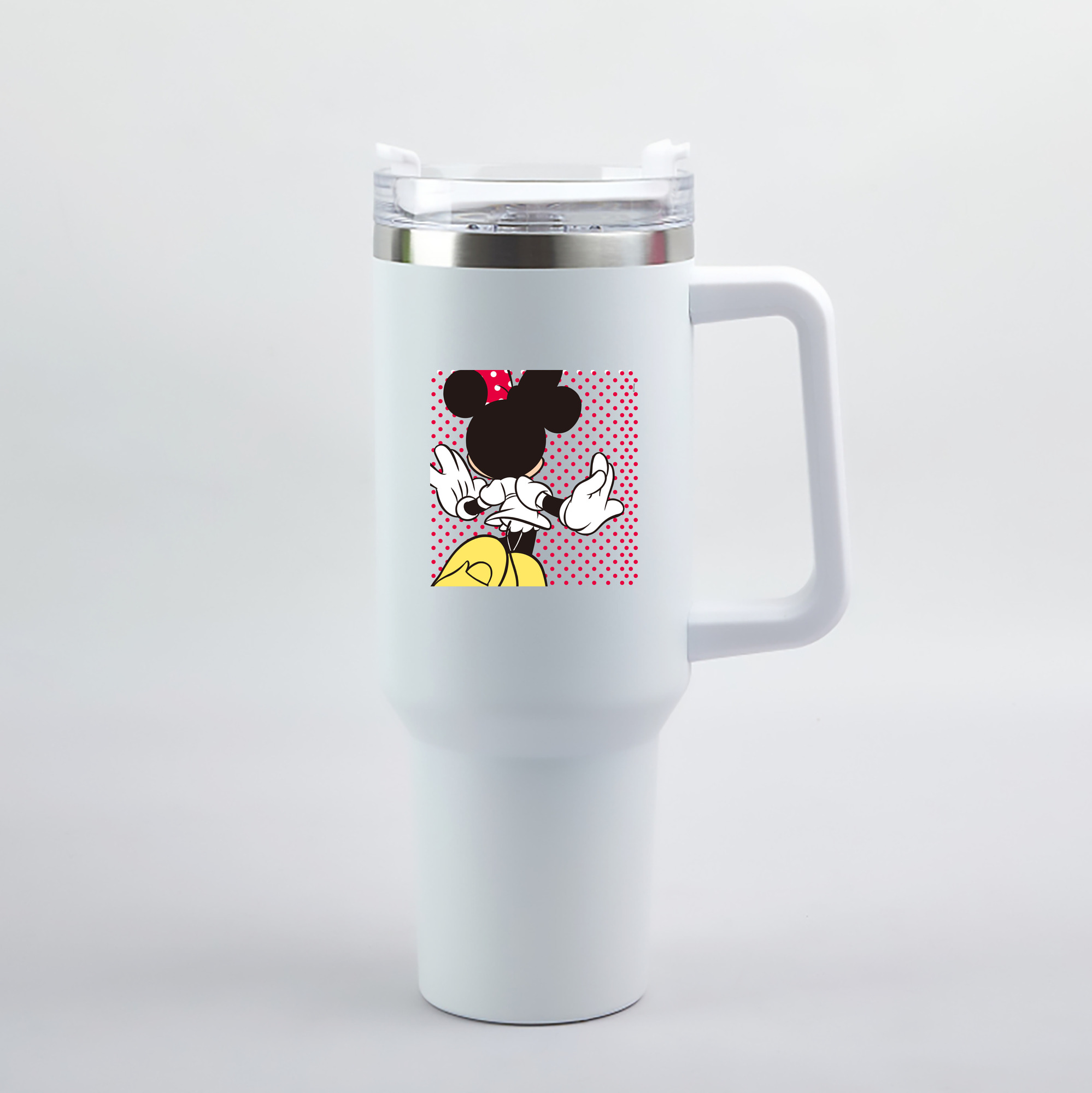 （画像用） ミッキーマウス Mickey Mouse 1200mL車用タンブラー（カラープリント）