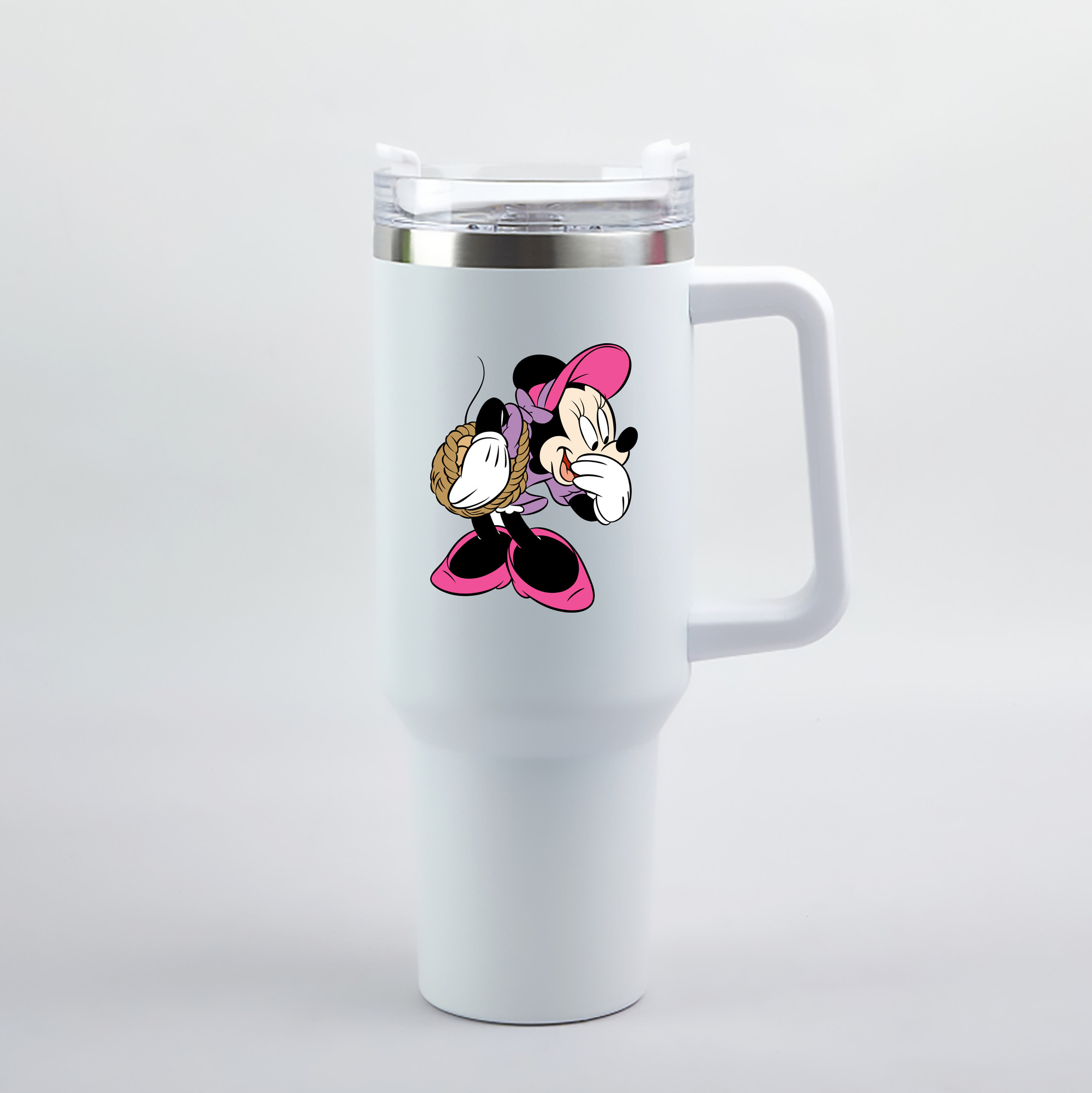 （画像用） ミッキーマウス Mickey Mouse 1200mL車用タンブラー（カラープリント）