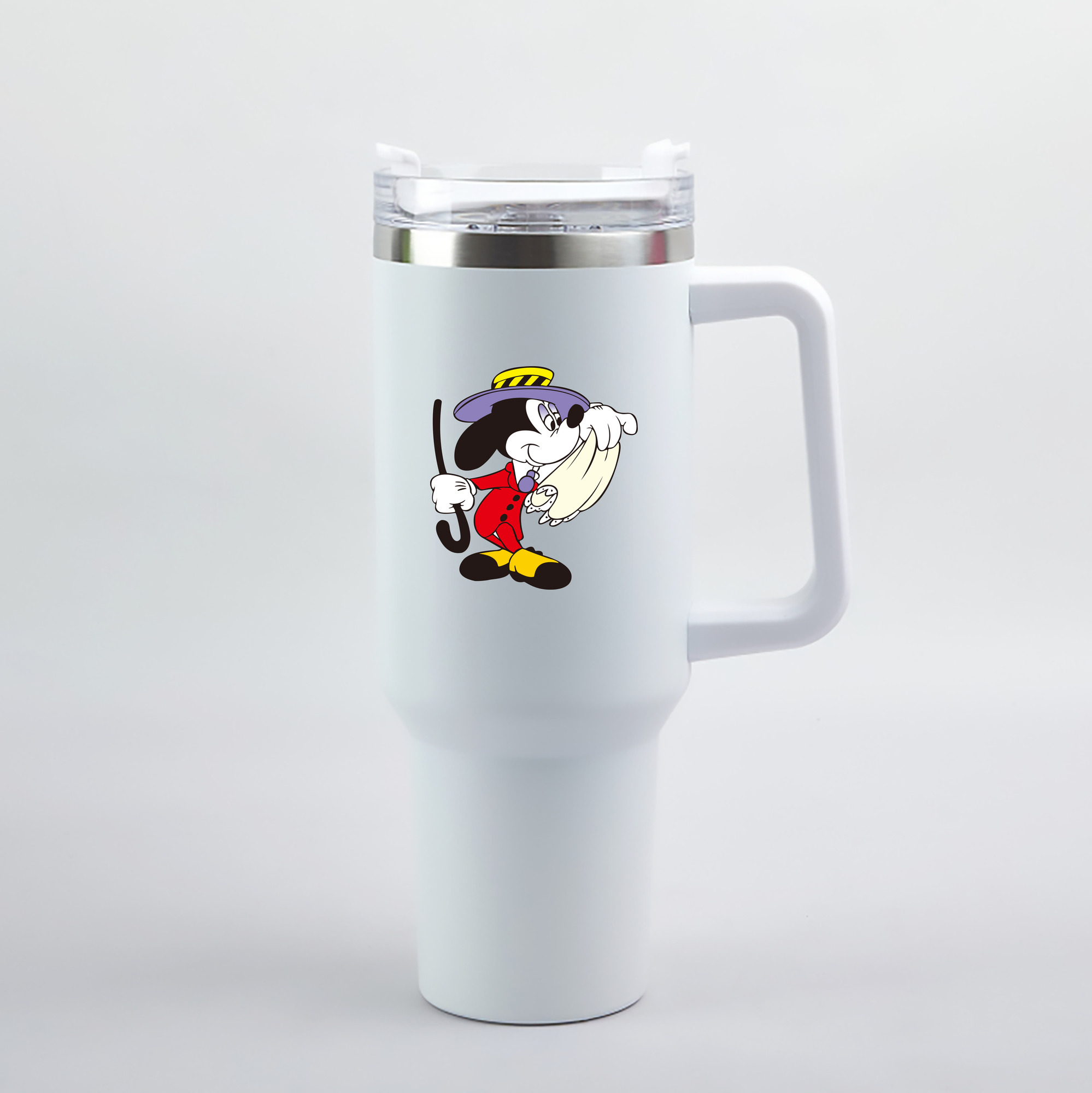 （画像用） ミッキーマウス Mickey Mouse 1200mL車用タンブラー（カラープリント）