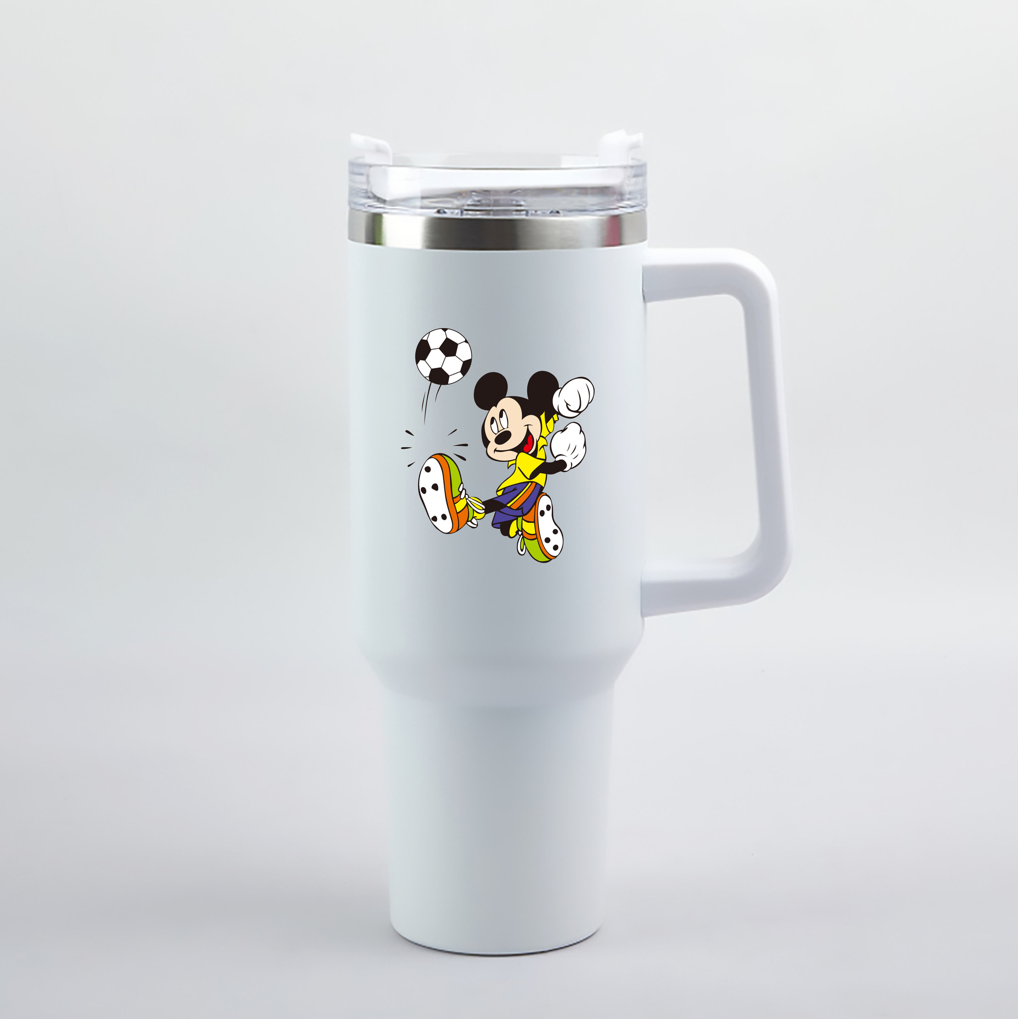 （画像用） ミッキーマウス Mickey Mouse 1200mL車用タンブラー（カラープリント）