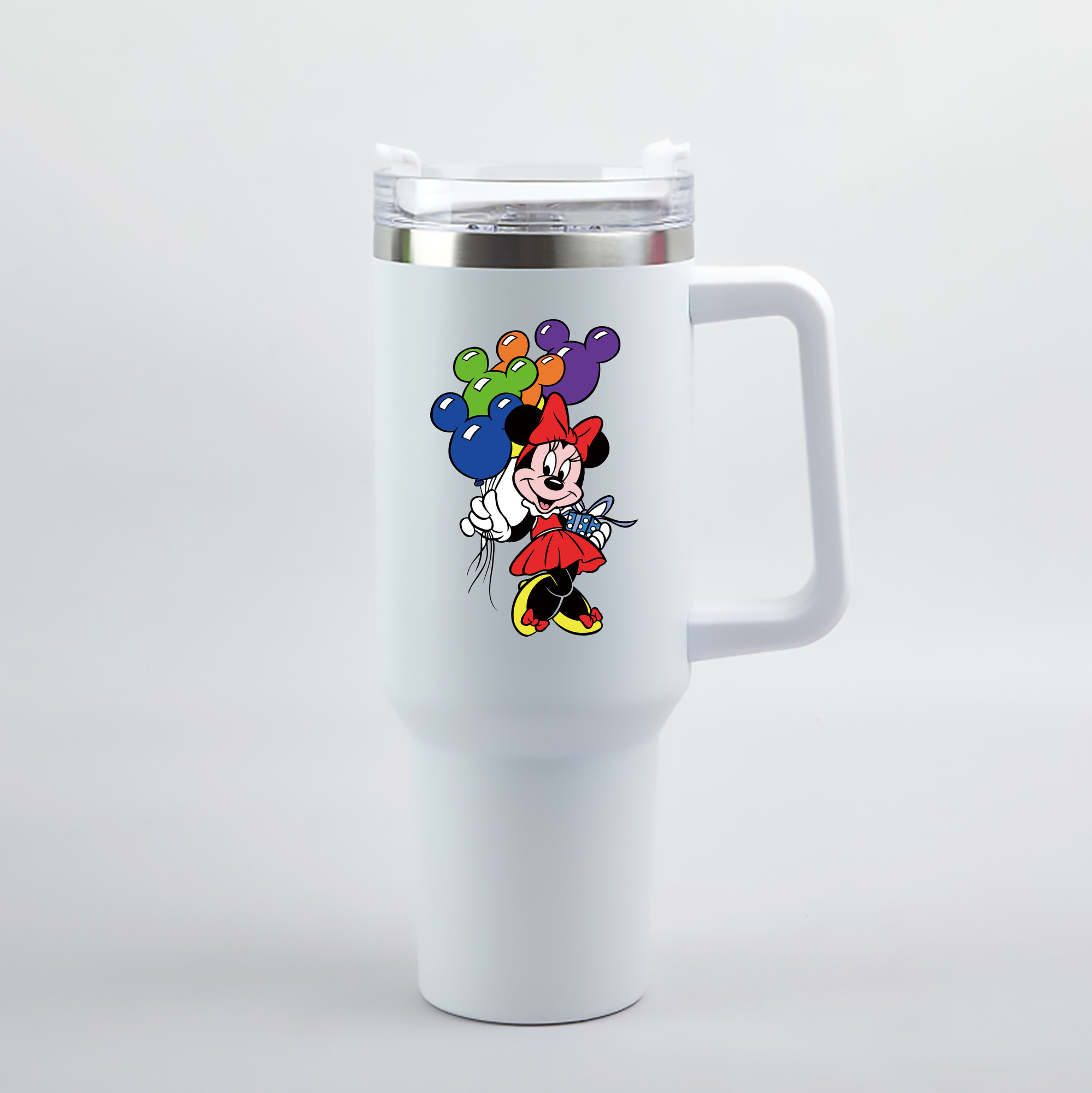 （画像用） ミッキーマウス Mickey Mouse 1200mL車用タンブラー（カラープリント）