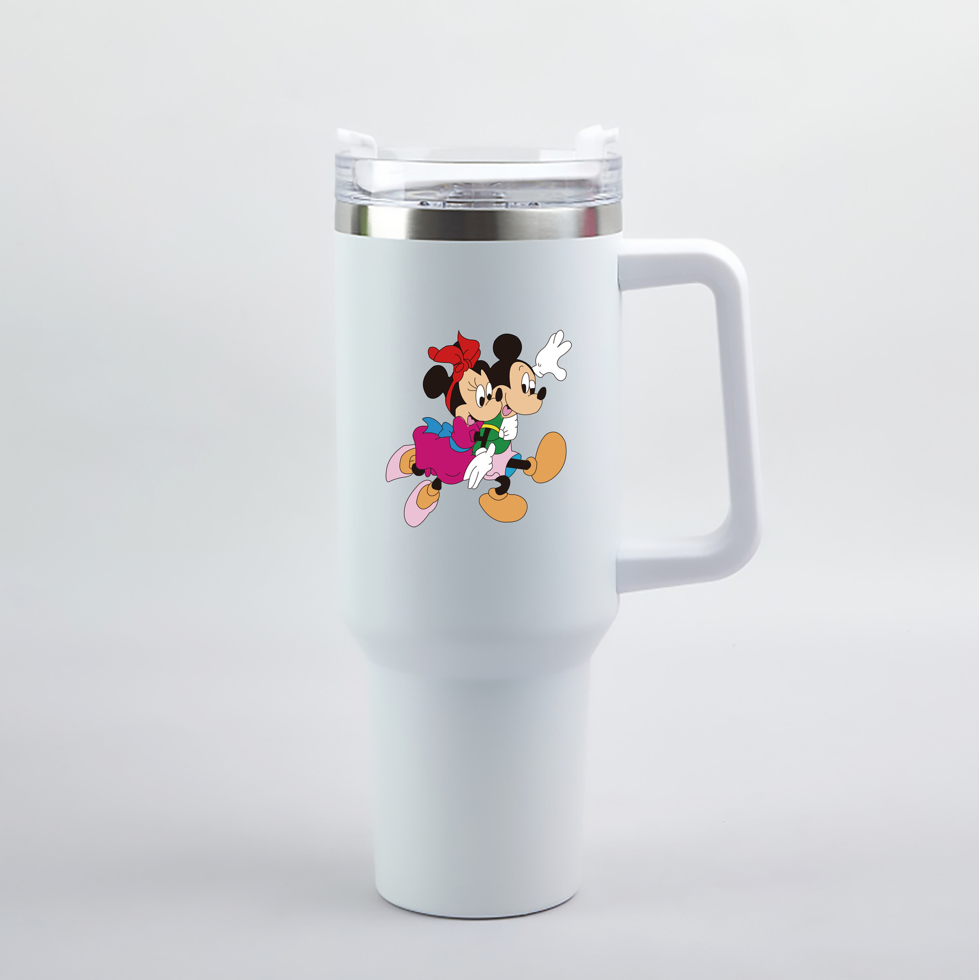 （画像用） ミッキーマウス Mickey Mouse 1200mL車用タンブラー（カラープリント）