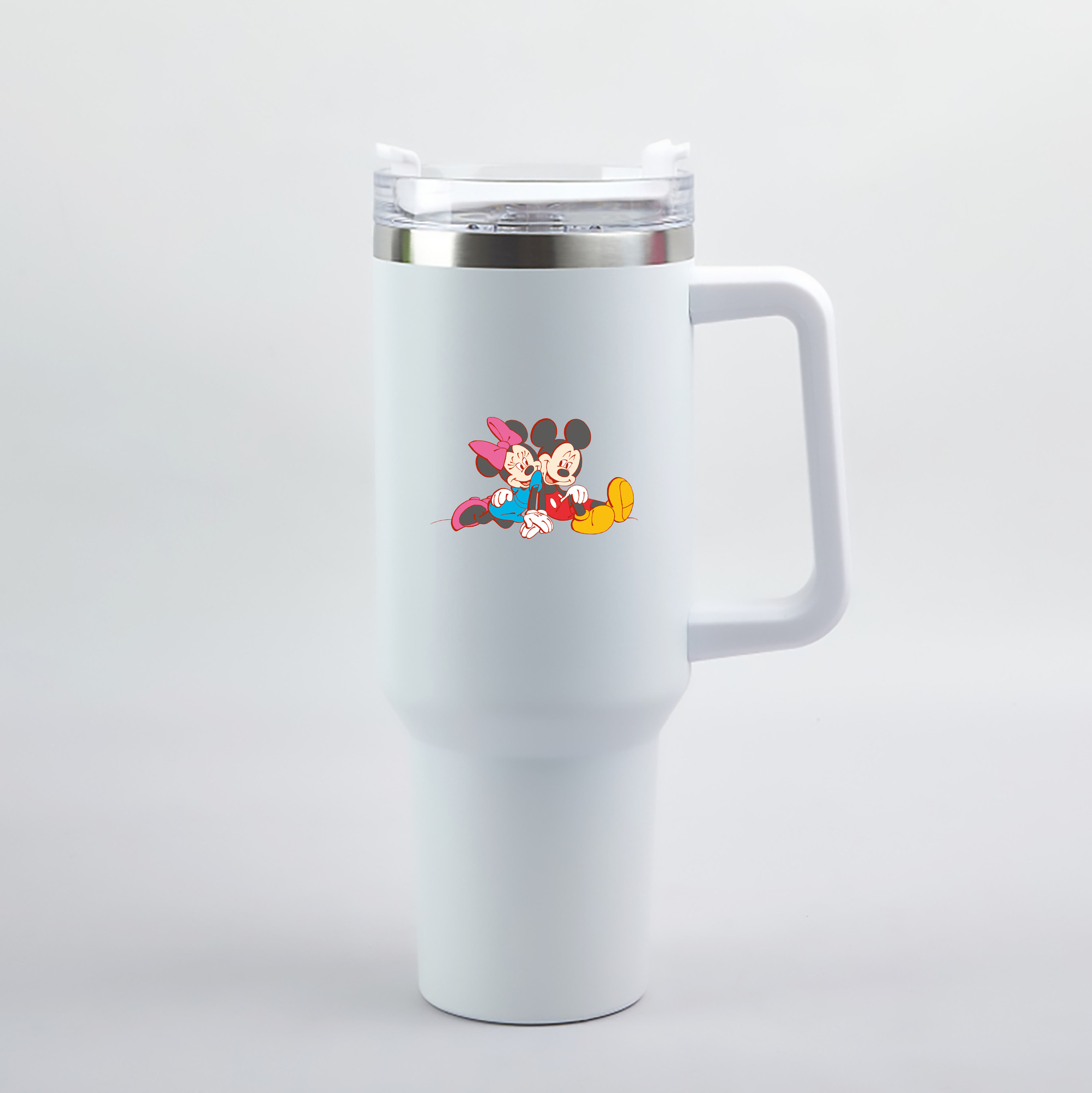 （画像用） ミッキーマウス Mickey Mouse 1200mL車用タンブラー（カラープリント）