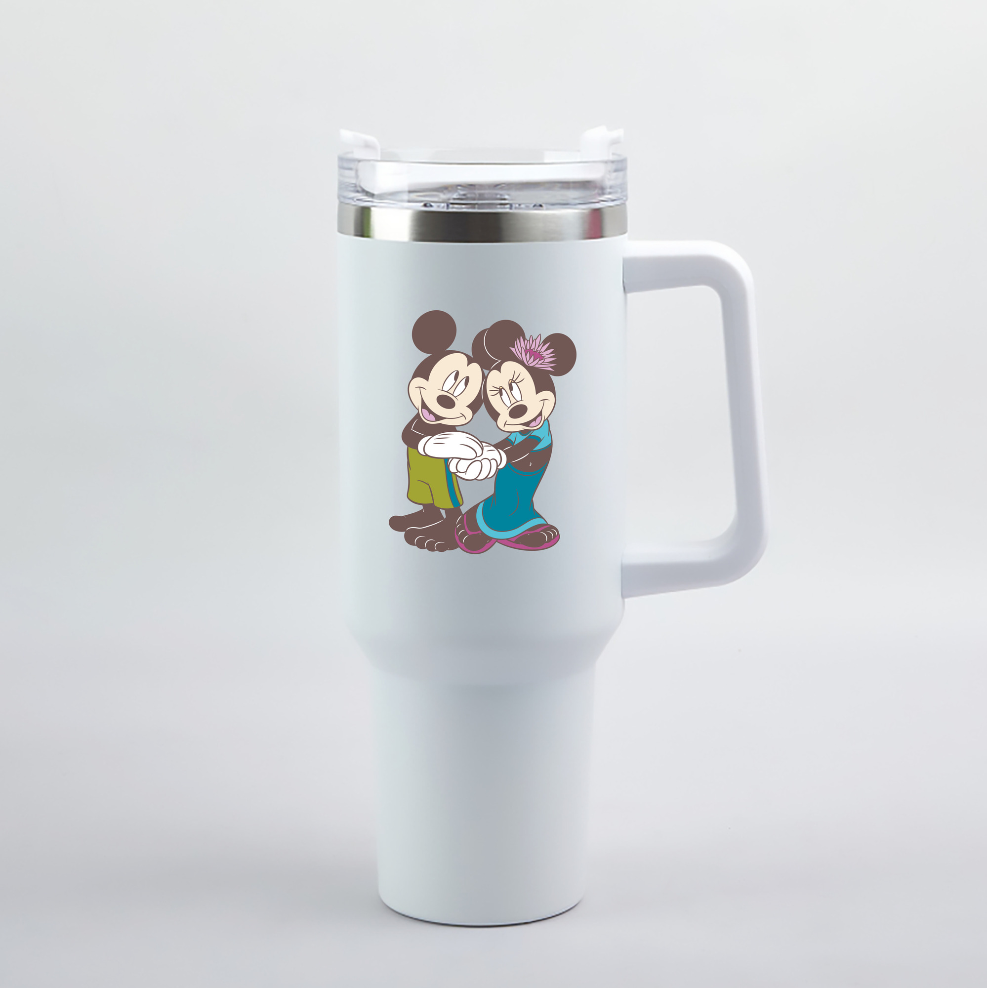 （画像用） ミッキーマウス Mickey Mouse 1200mL車用タンブラー（カラープリント）
