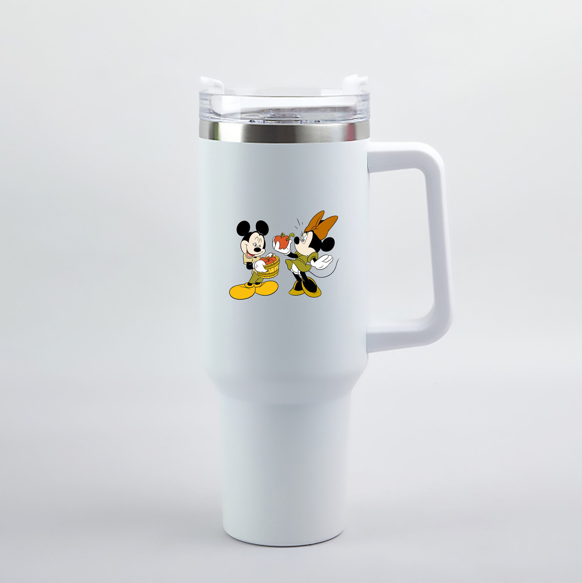 （画像用） ミッキーマウス Mickey Mouse 1200mL車用タンブラー（カラープリント）
