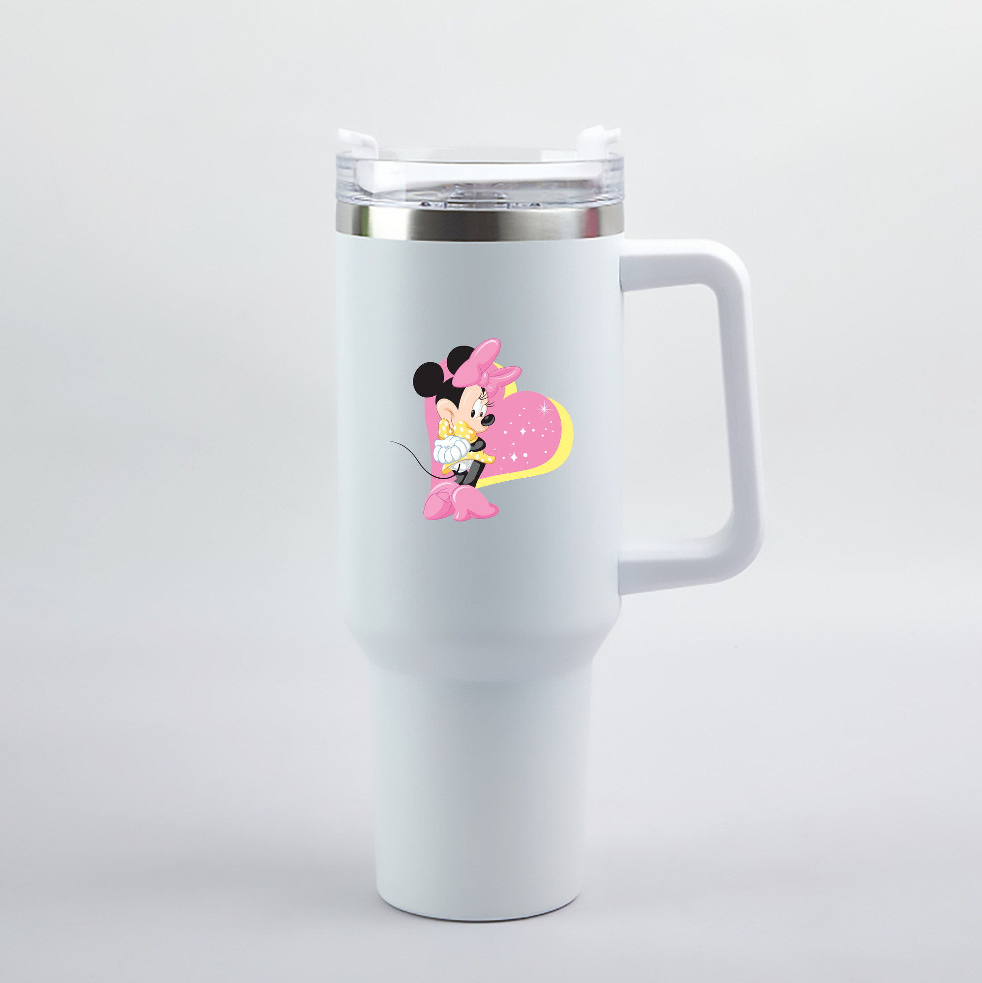 （画像用） ミッキーマウス Mickey Mouse 1200mL車用タンブラー（カラープリント）