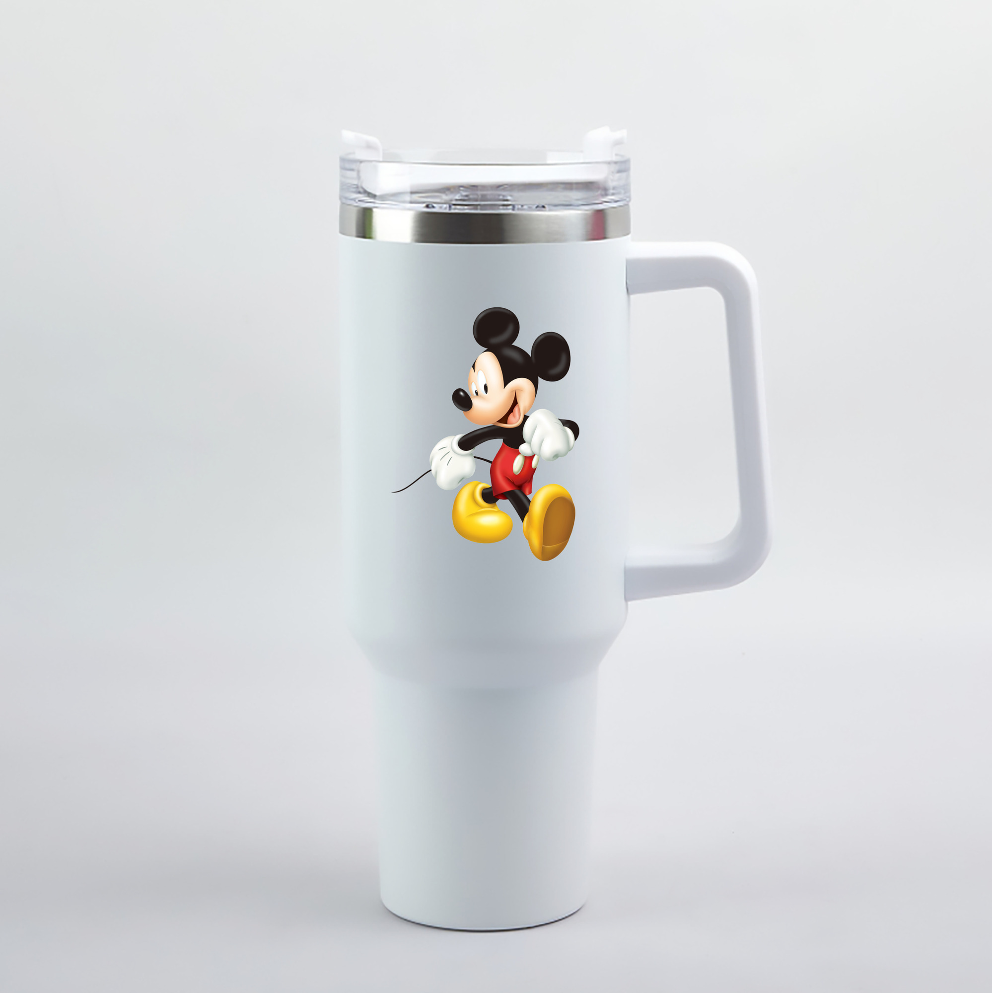 （画像用） ミッキーマウス Mickey Mouse 1200mL車用タンブラー（カラープリント）