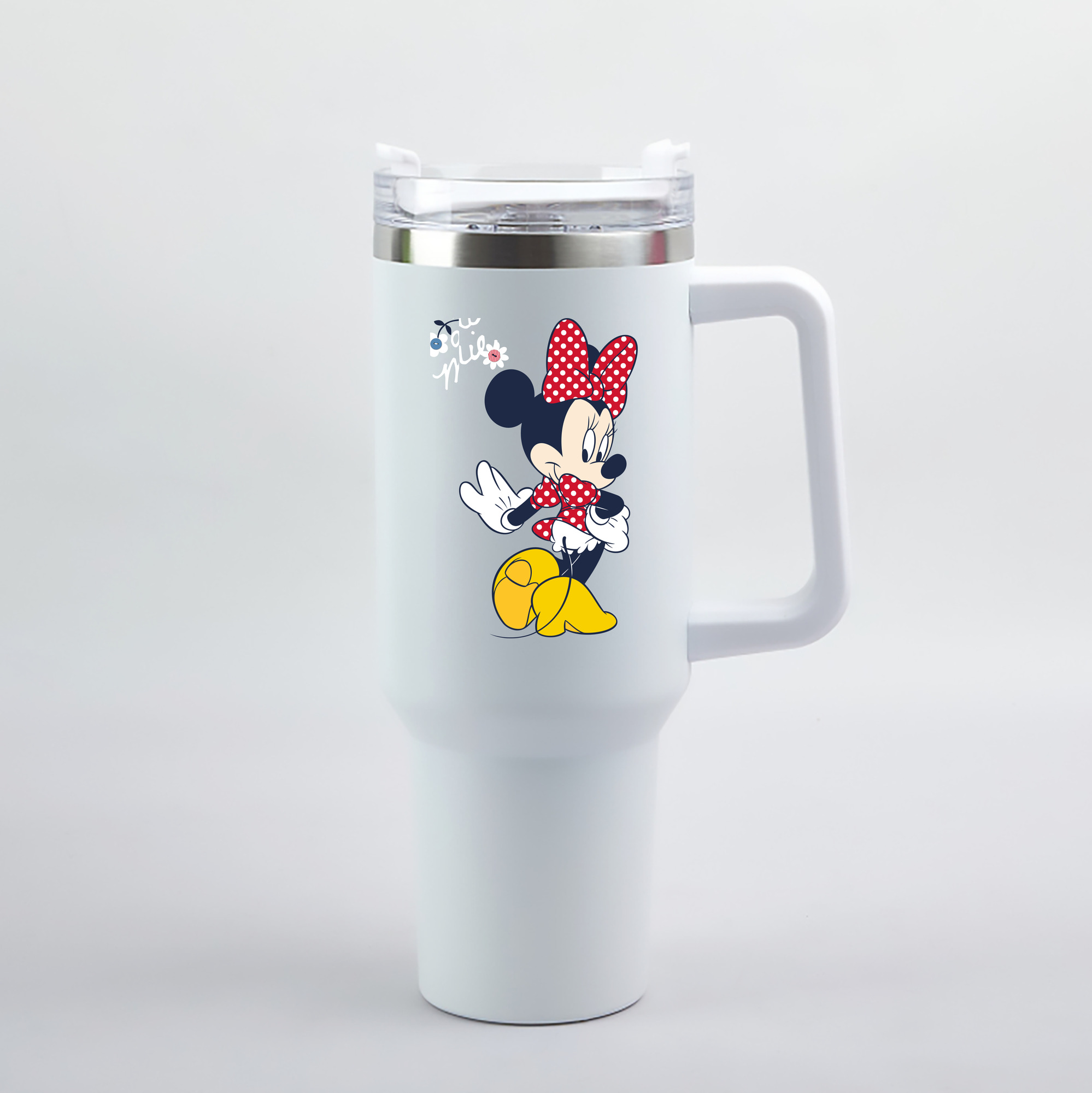 （画像用） ミッキーマウス Mickey Mouse 1200mL車用タンブラー（カラープリント）