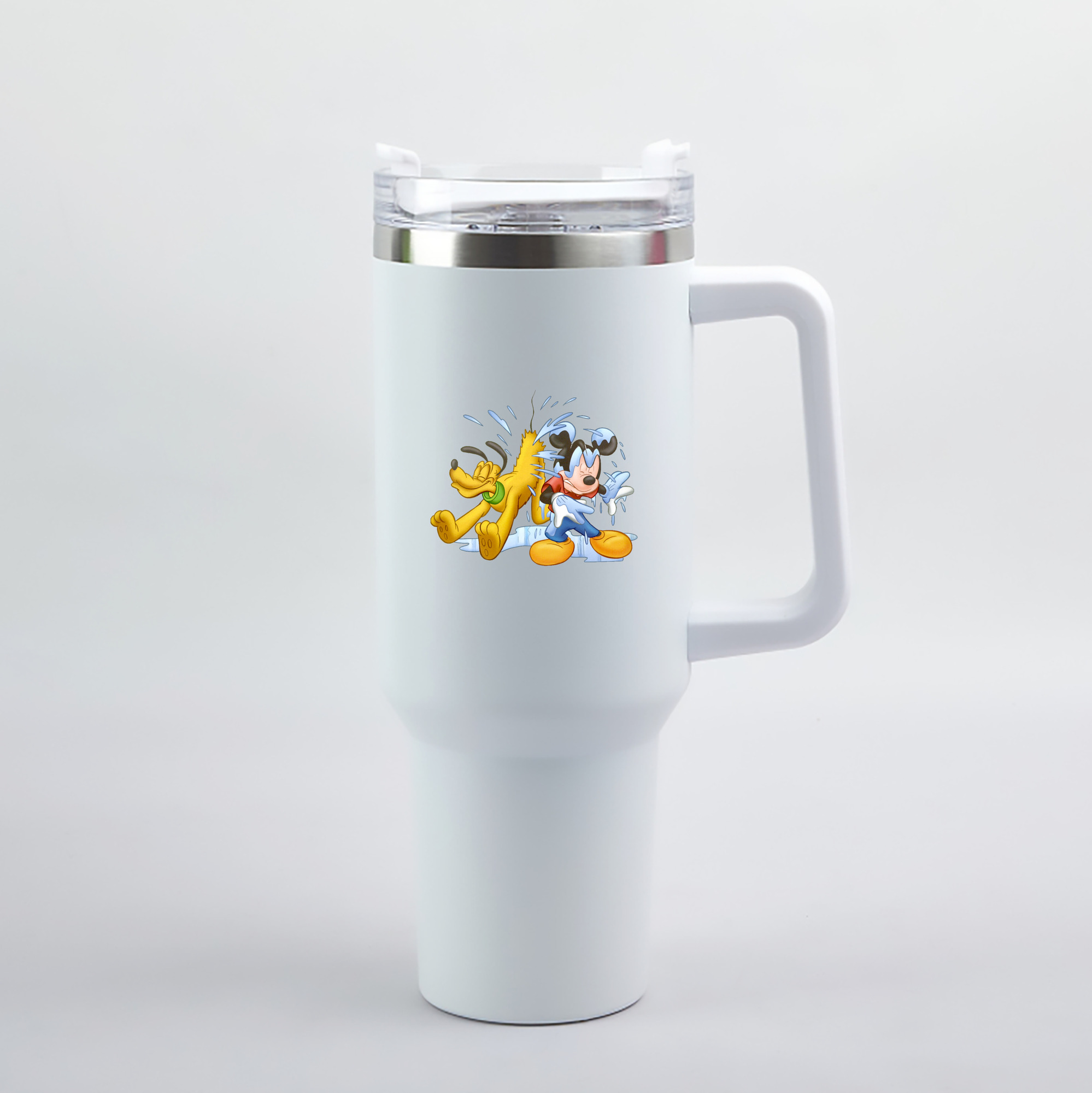 （画像用） ミッキーマウス Mickey Mouse 1200mL車用タンブラー（カラープリント）