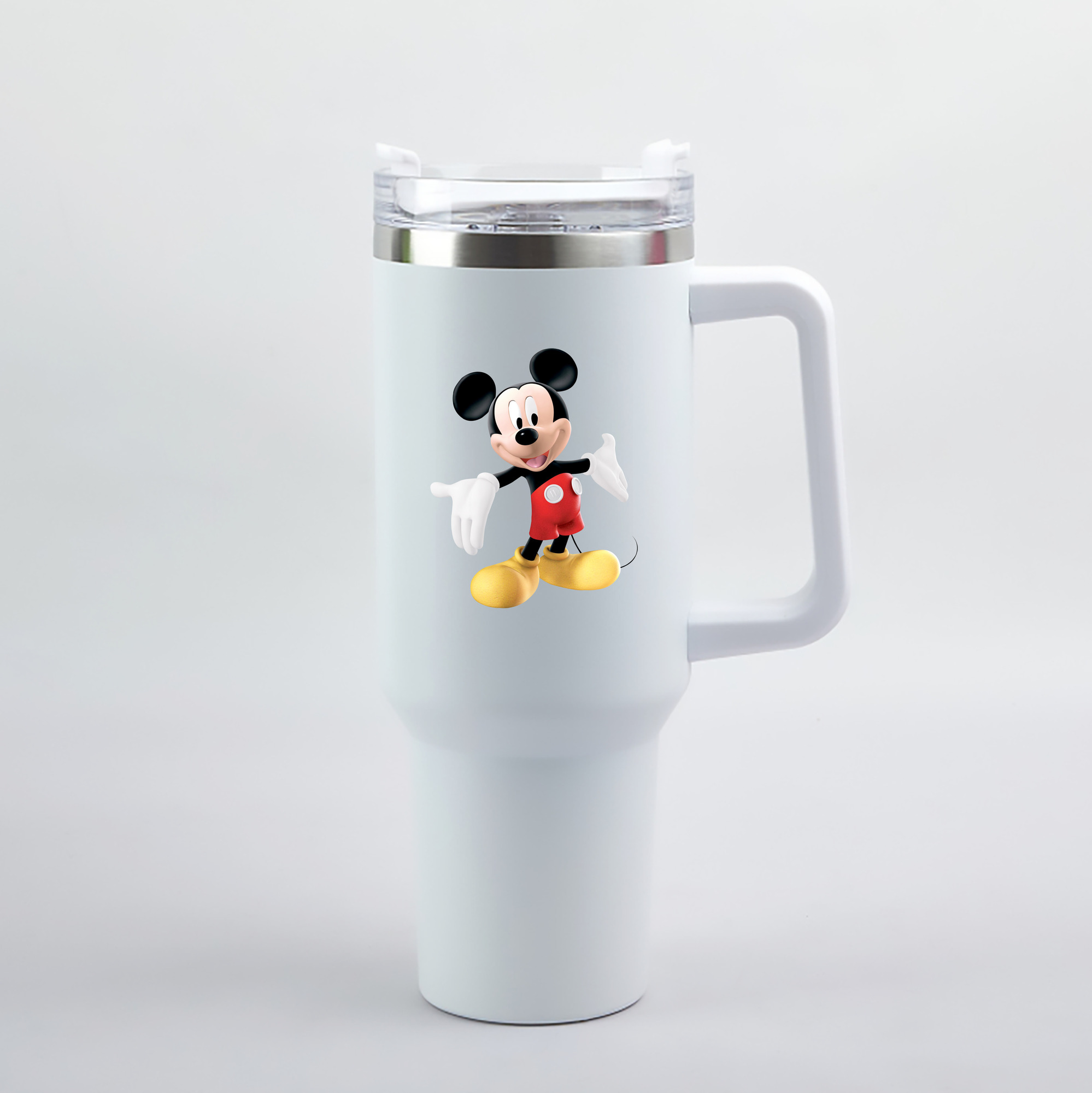 （画像用） ミッキーマウス Mickey Mouse 1200mL車用タンブラー（カラープリント）