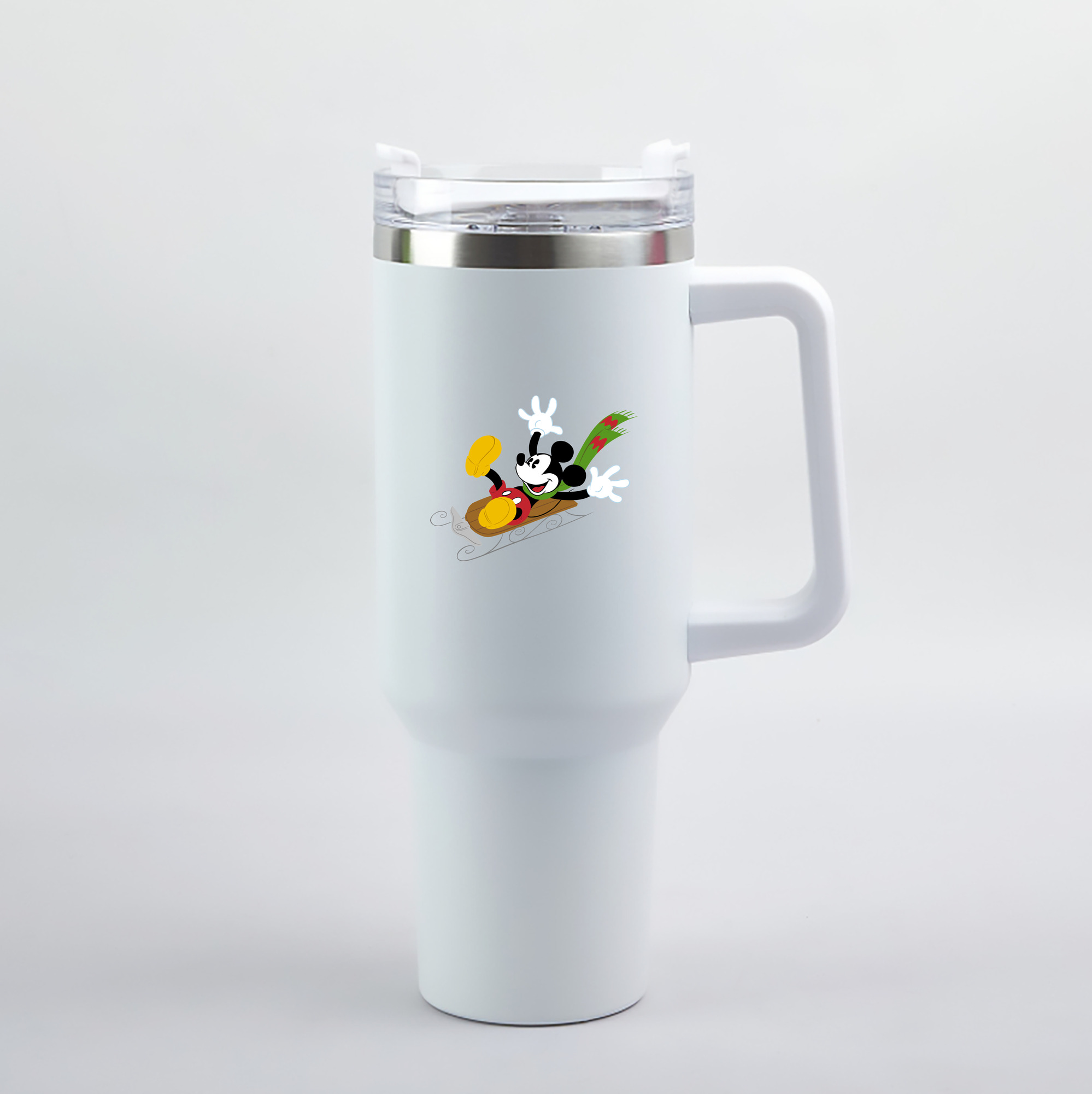 （画像用） ミッキーマウス Mickey Mouse 1200mL車用タンブラー（カラープリント）