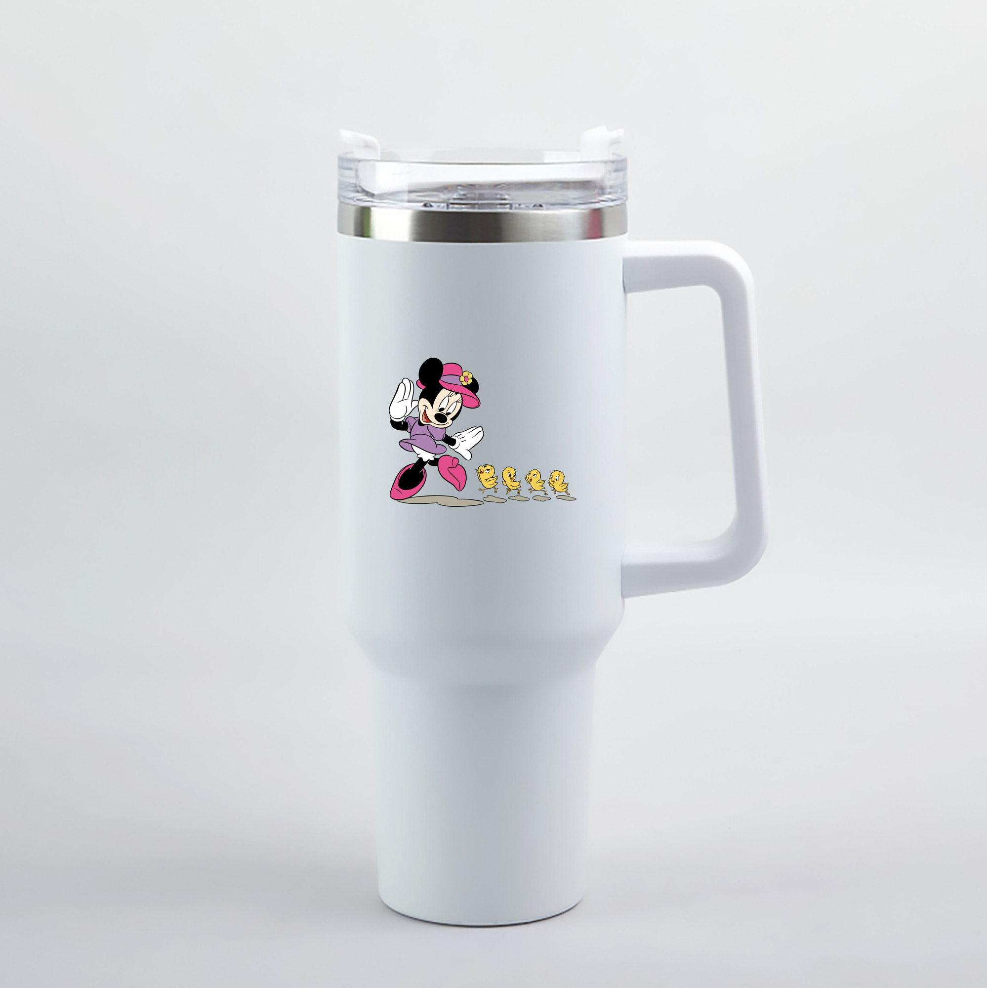 （画像用） ミッキーマウス Mickey Mouse 1200mL車用タンブラー（カラープリント）