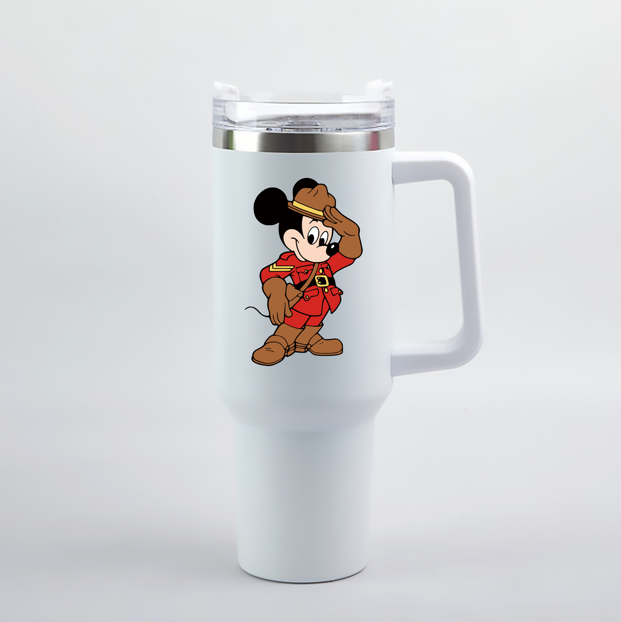 （画像用） ミッキーマウス Mickey Mouse 1200mL車用タンブラー（カラープリント）