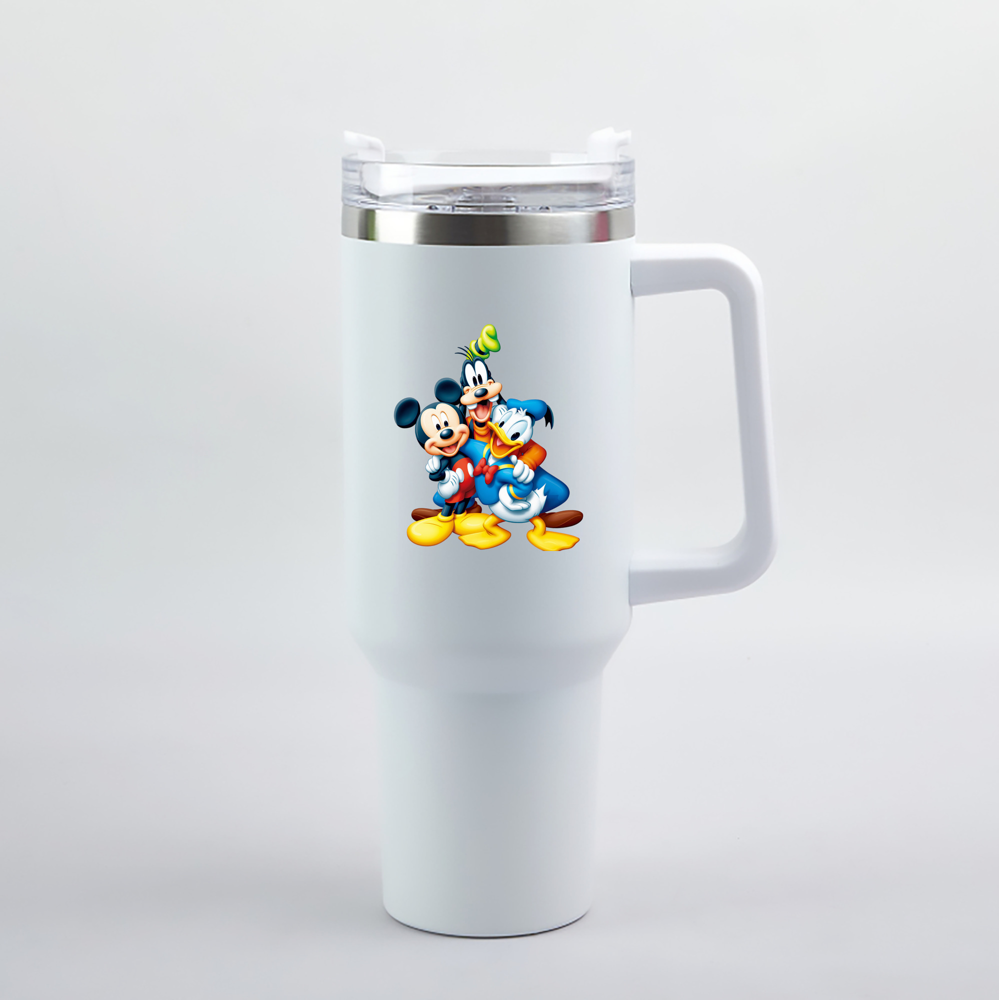 （画像用） ミッキーマウス Mickey Mouse 1200mL車用タンブラー（カラープリント）
