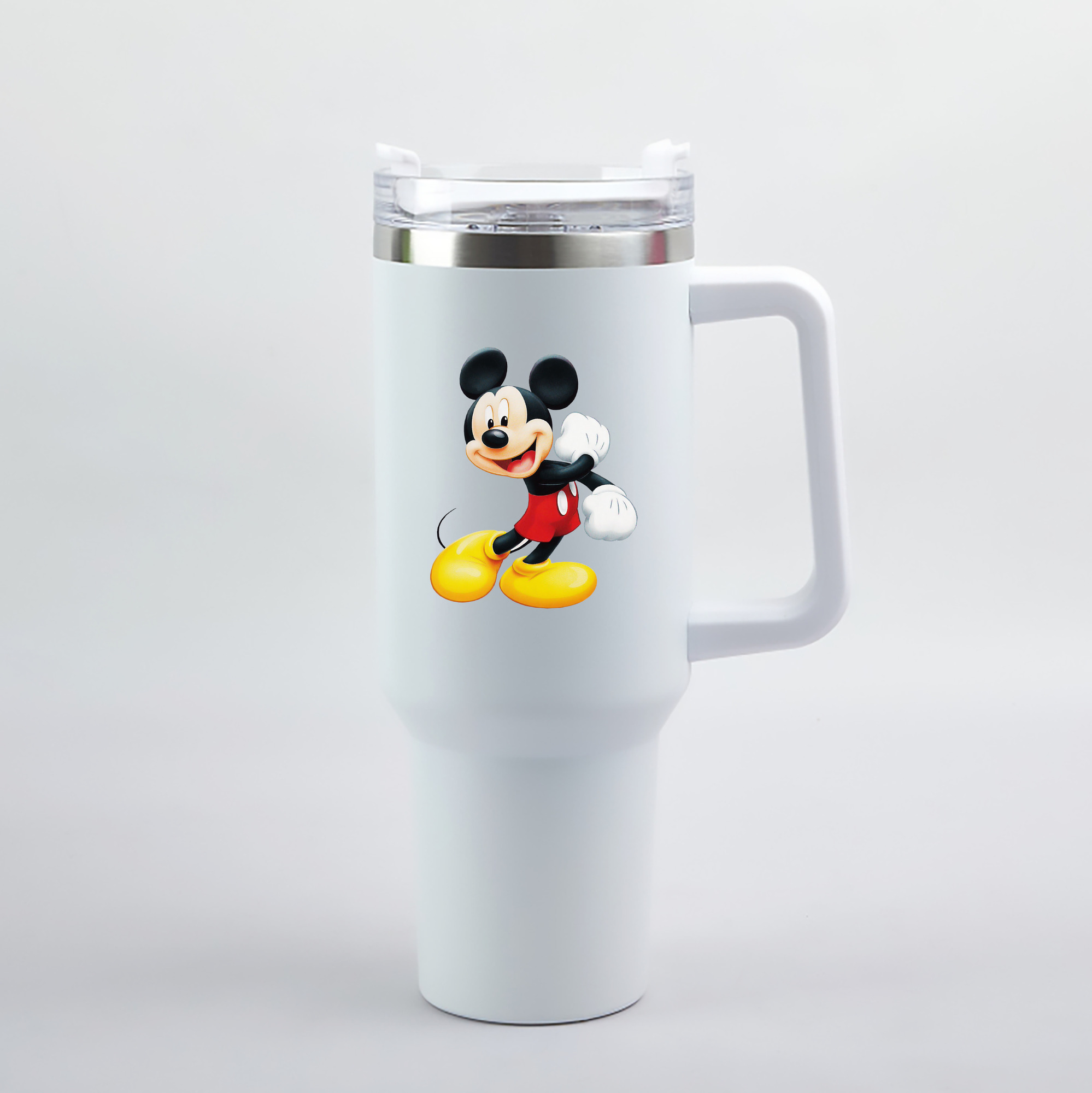 （画像用） ミッキーマウス Mickey Mouse 1200mL車用タンブラー（カラープリント）
