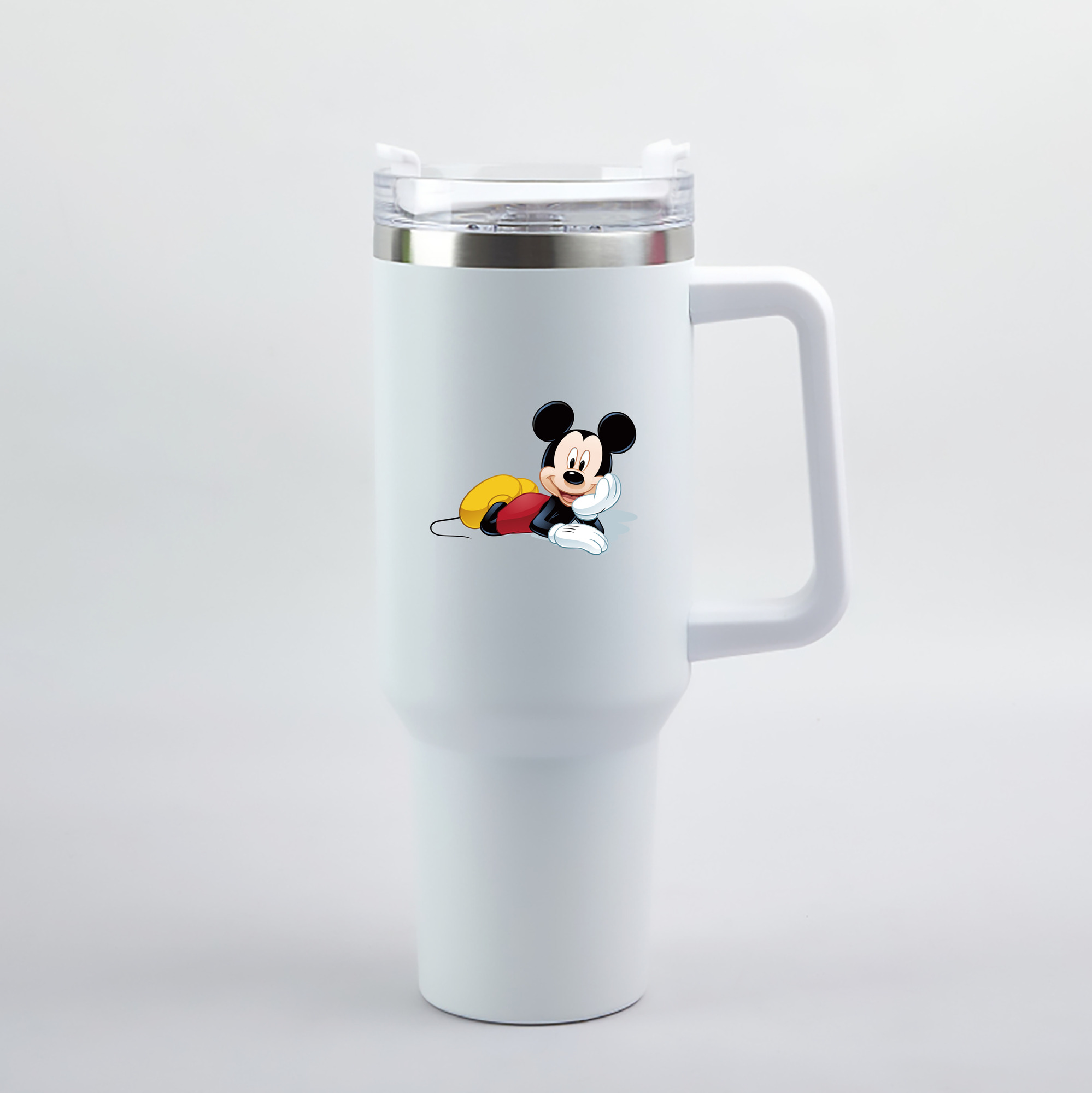 （画像用） ミッキーマウス Mickey Mouse 1200mL車用タンブラー（カラープリント）
