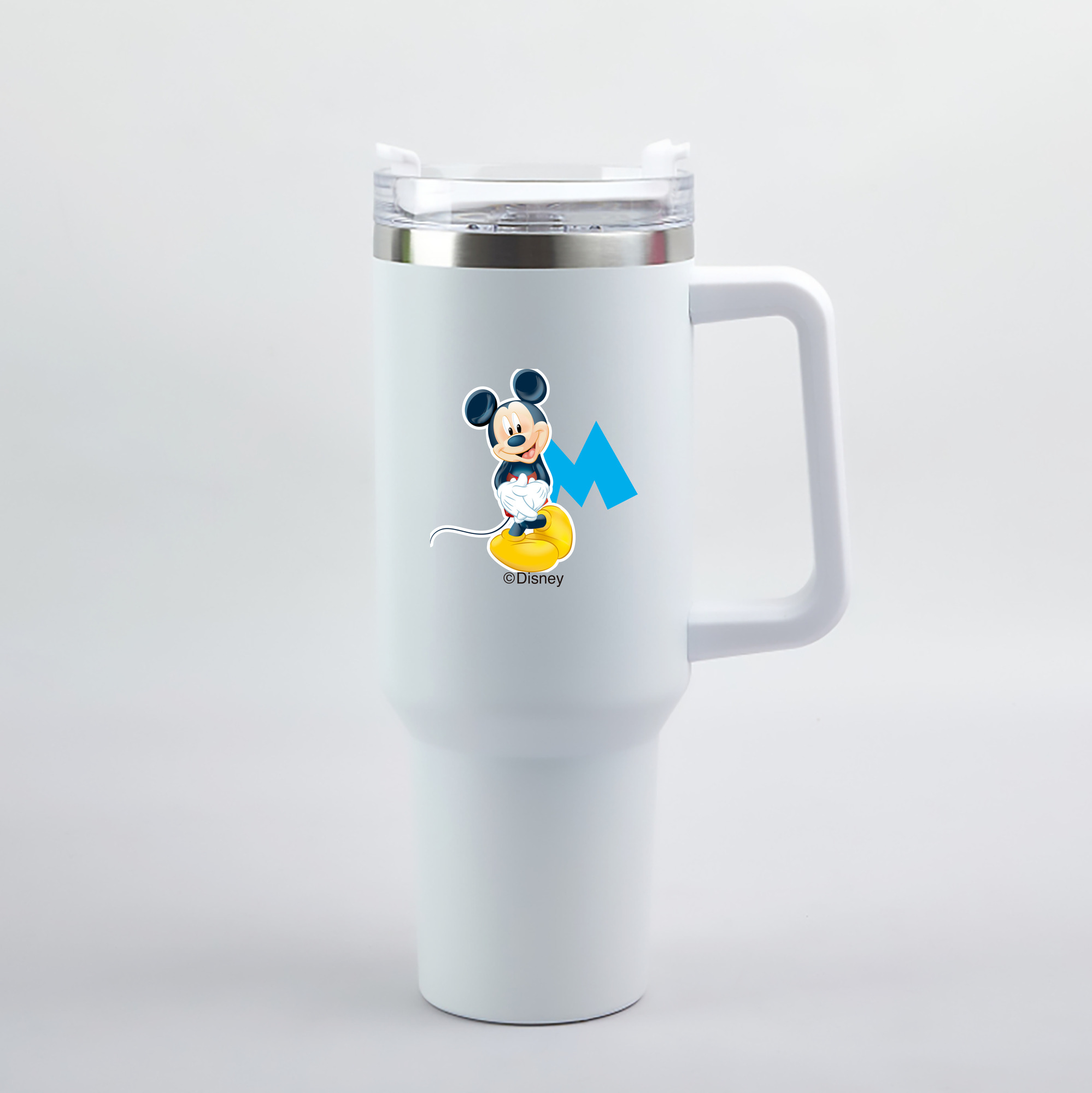 （画像用） ミッキーマウス Mickey Mouse 1200mL車用タンブラー（カラープリント）