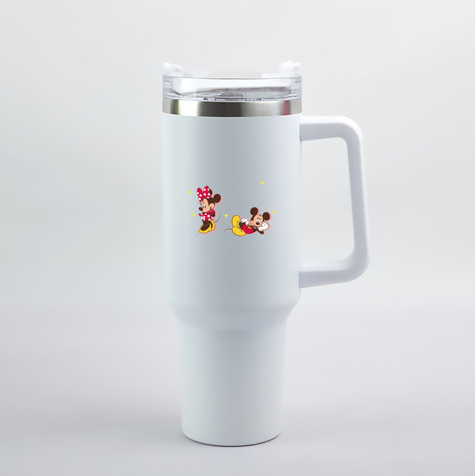 （画像用） ミッキーマウス Mickey Mouse 1200mL車用タンブラー（カラープリント）