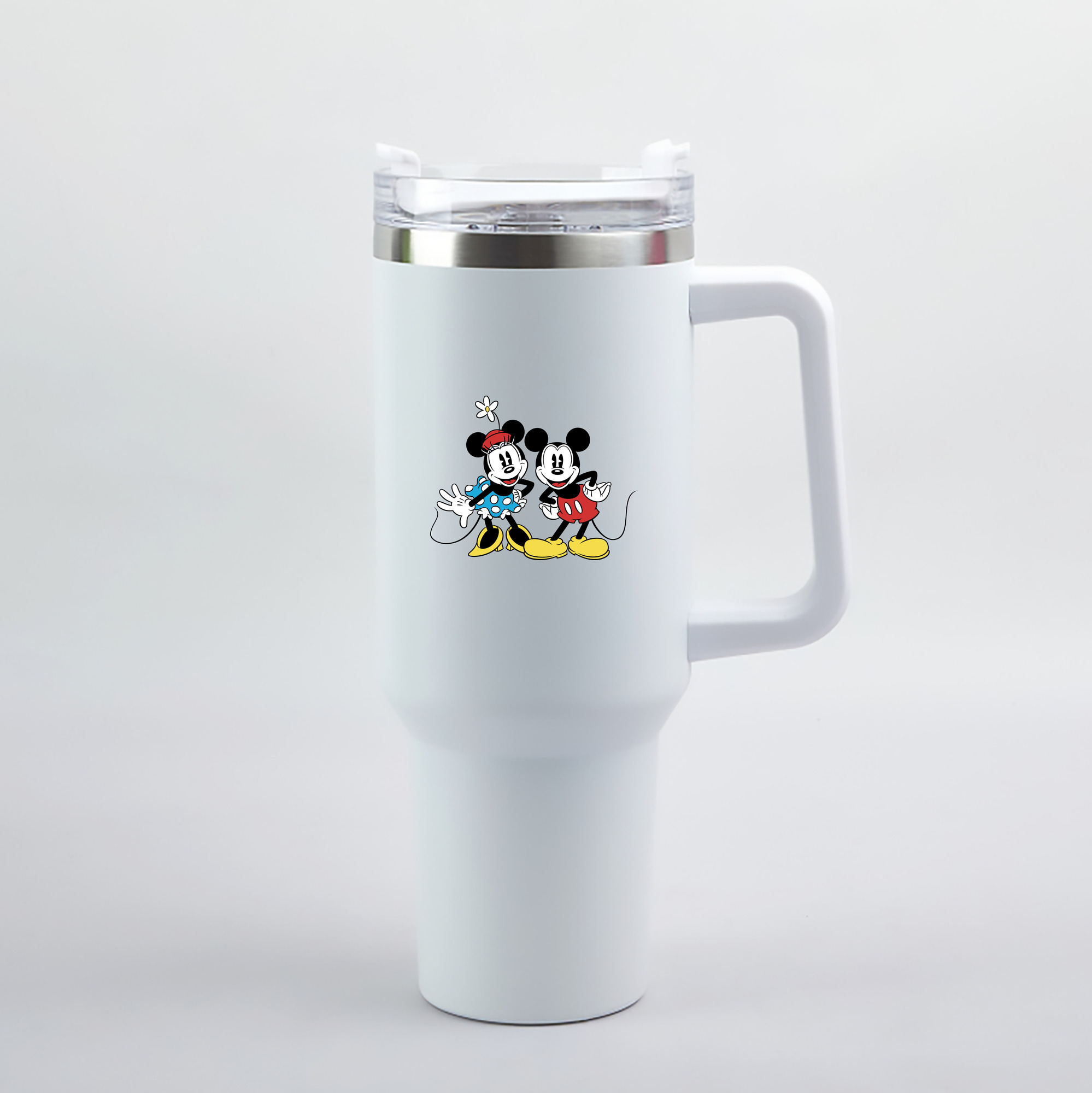 （画像用） ミッキーマウス Mickey Mouse 1200mL車用タンブラー（カラープリント）