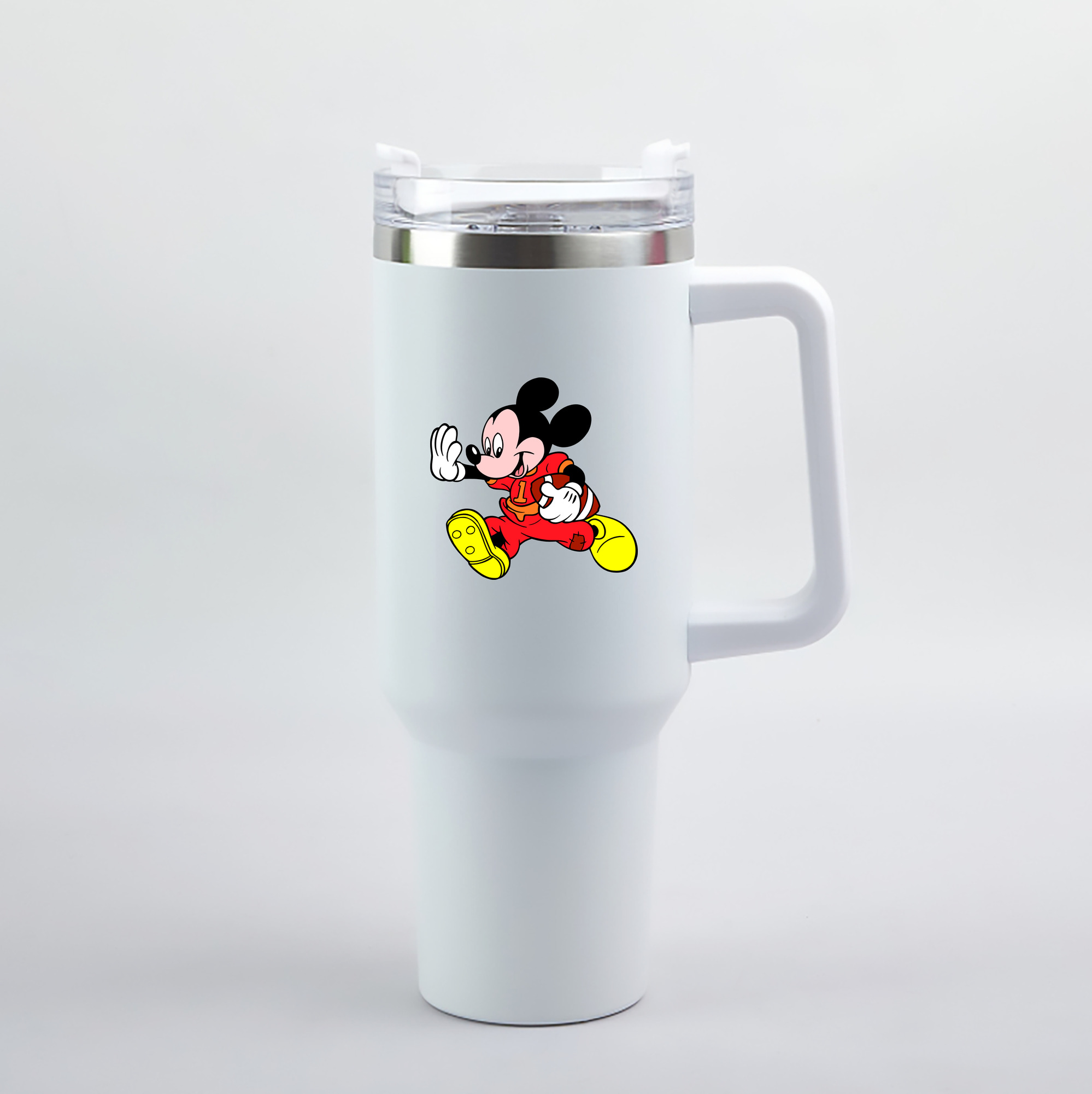 （画像用） ミッキーマウス Mickey Mouse 1200mL車用タンブラー（カラープリント）