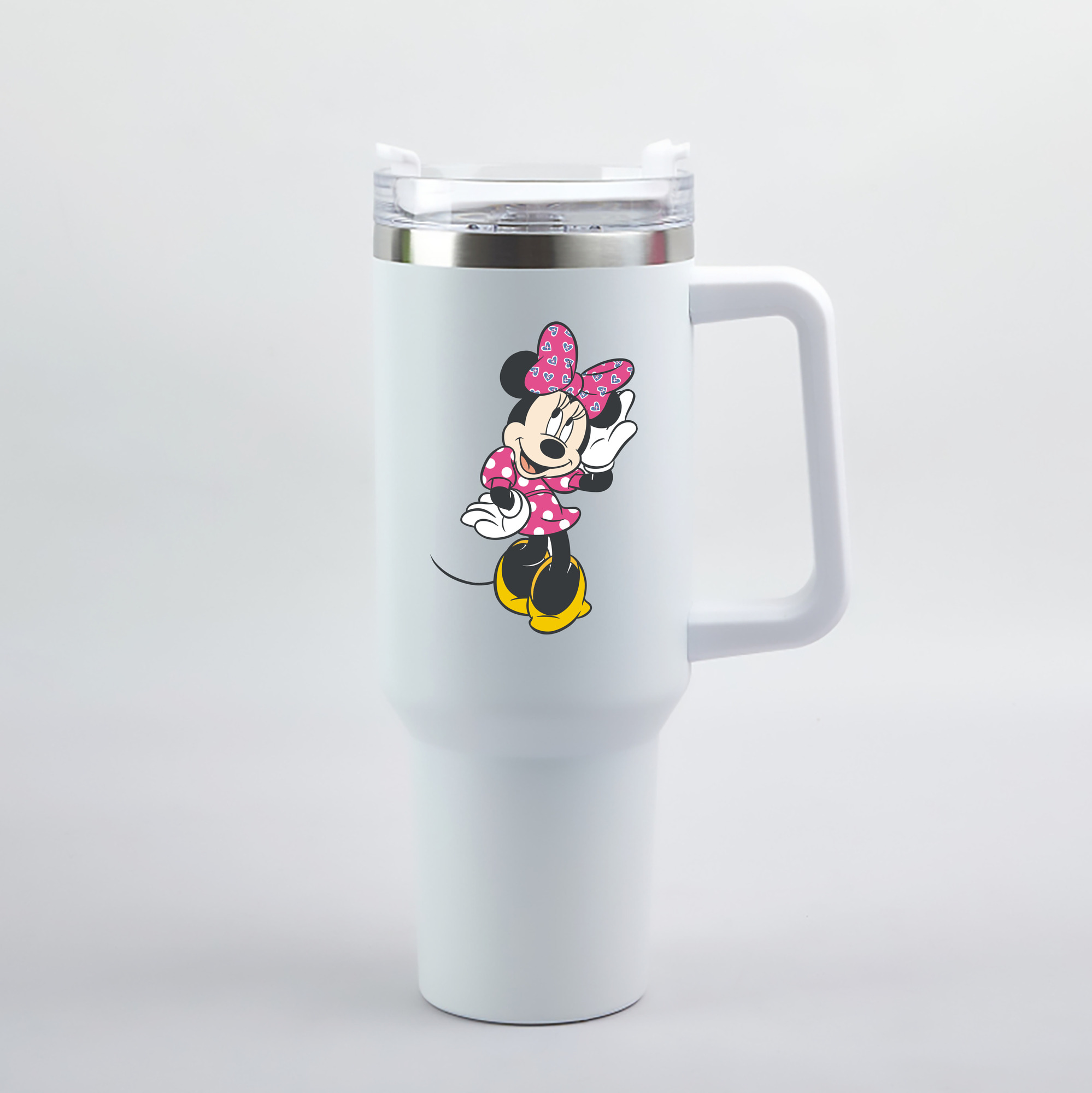 （画像用） ミッキーマウス Mickey Mouse 1200mL車用タンブラー（カラープリント）