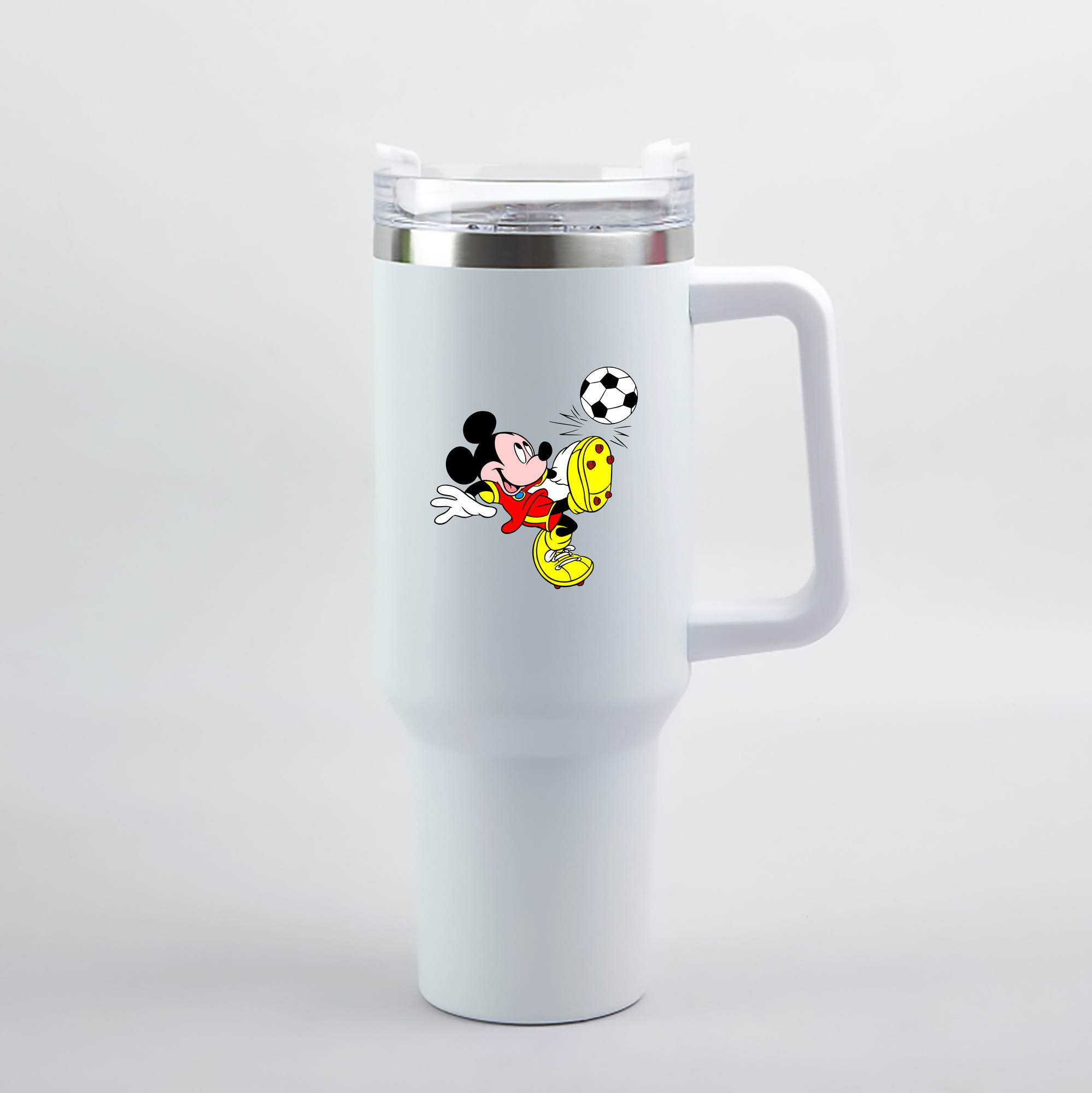 （画像用） ミッキーマウス Mickey Mouse 1200mL車用タンブラー（カラープリント）
