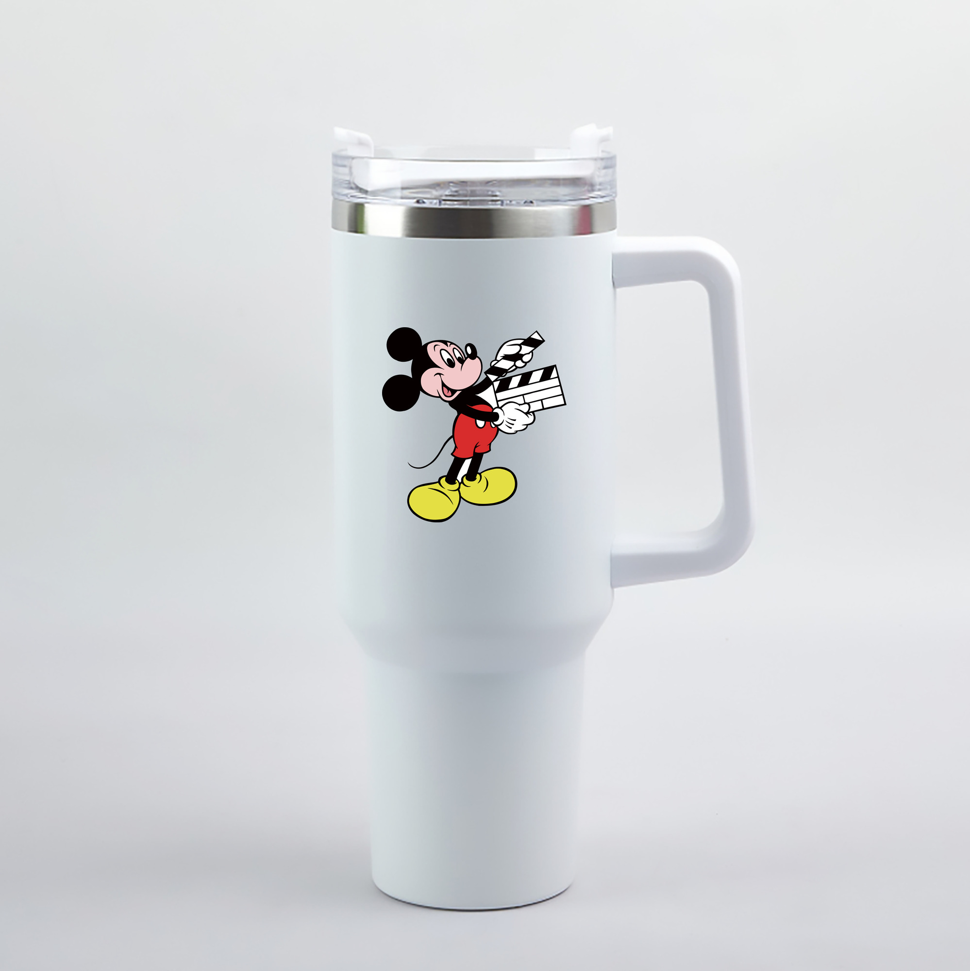 （画像用） ミッキーマウス Mickey Mouse 1200mL車用タンブラー（カラープリント）