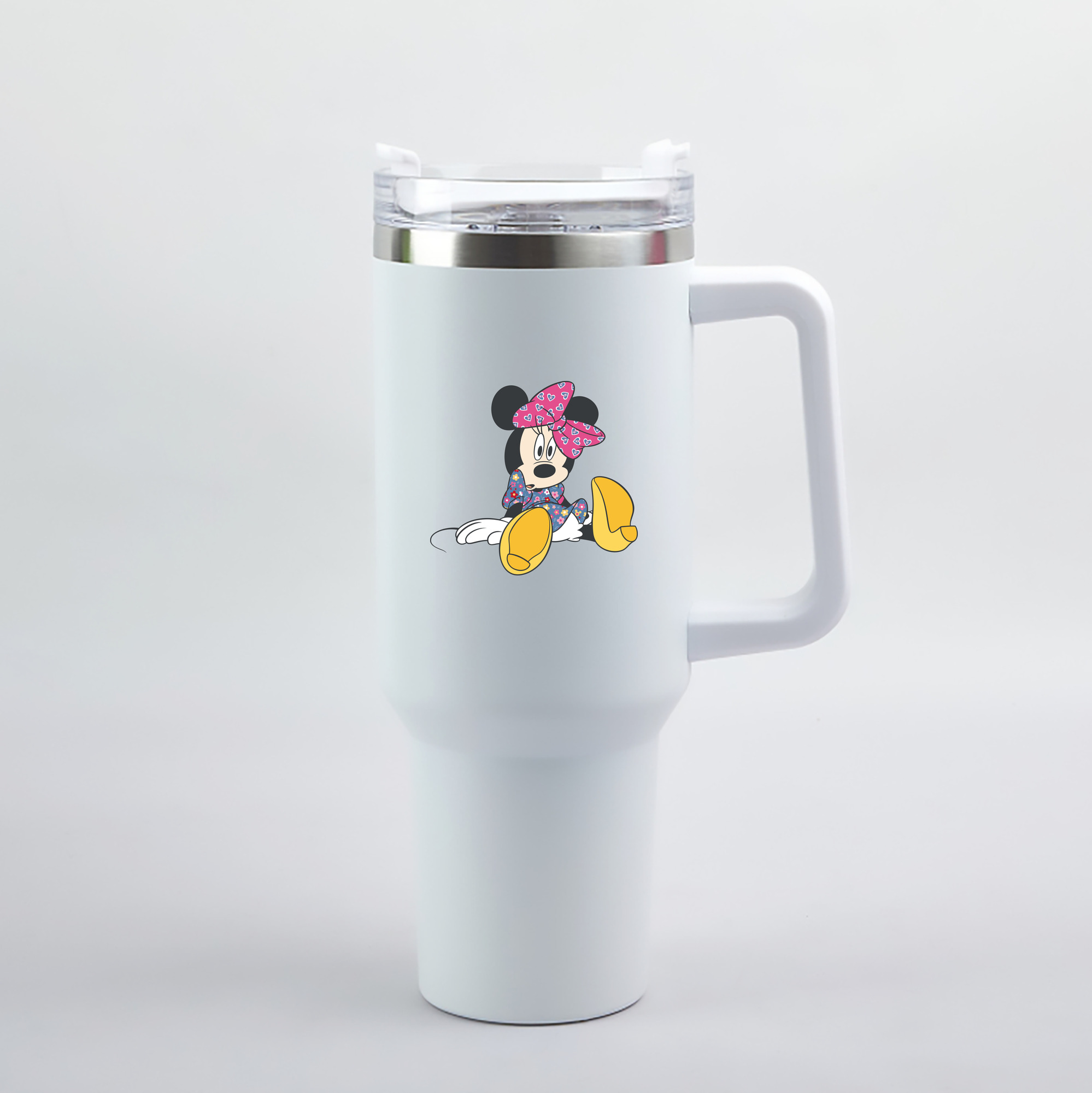 （画像用） ミッキーマウス Mickey Mouse 1200mL車用タンブラー（カラープリント）
