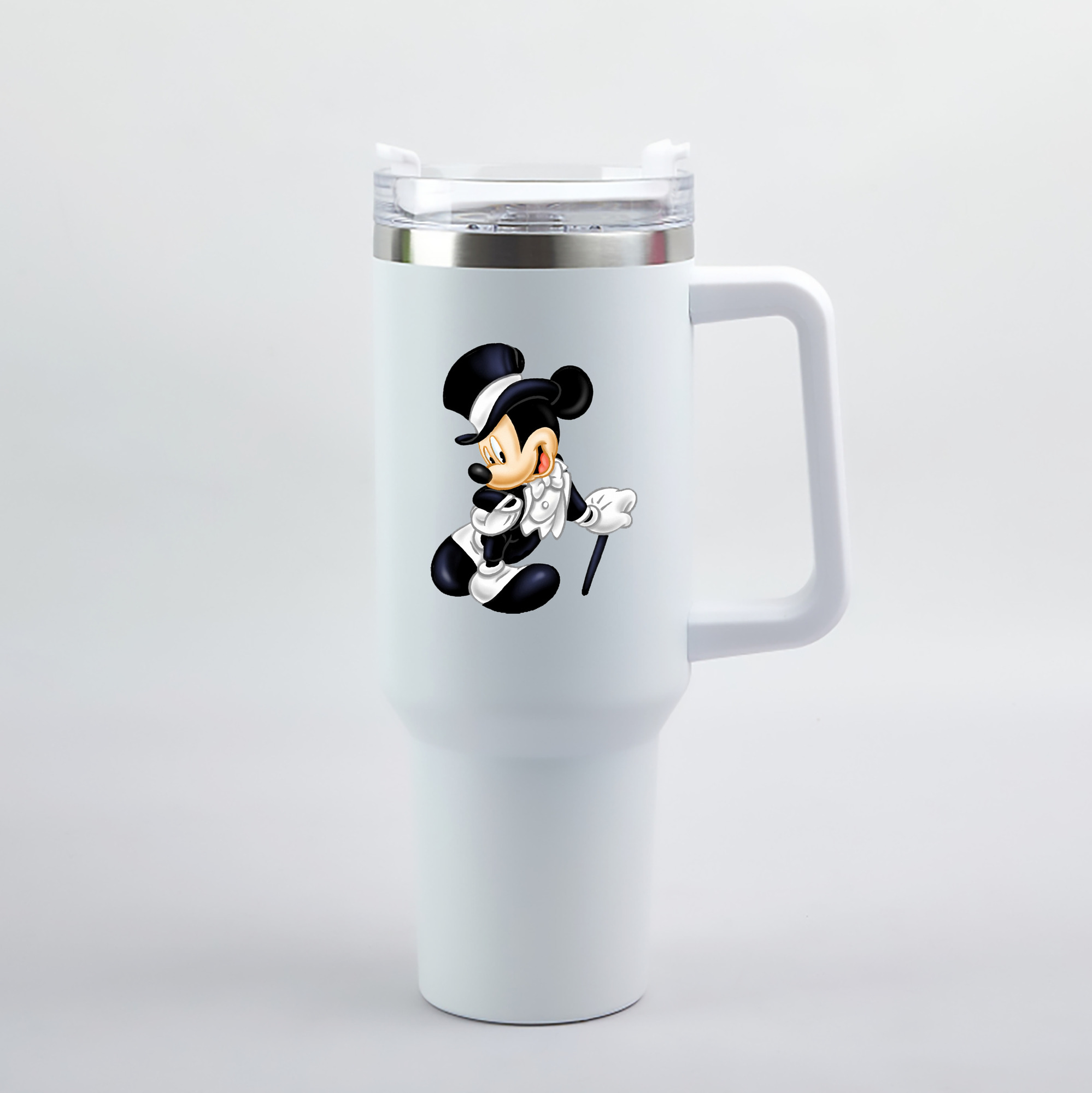 （画像用） ミッキーマウス Mickey Mouse 1200mL車用タンブラー（カラープリント）