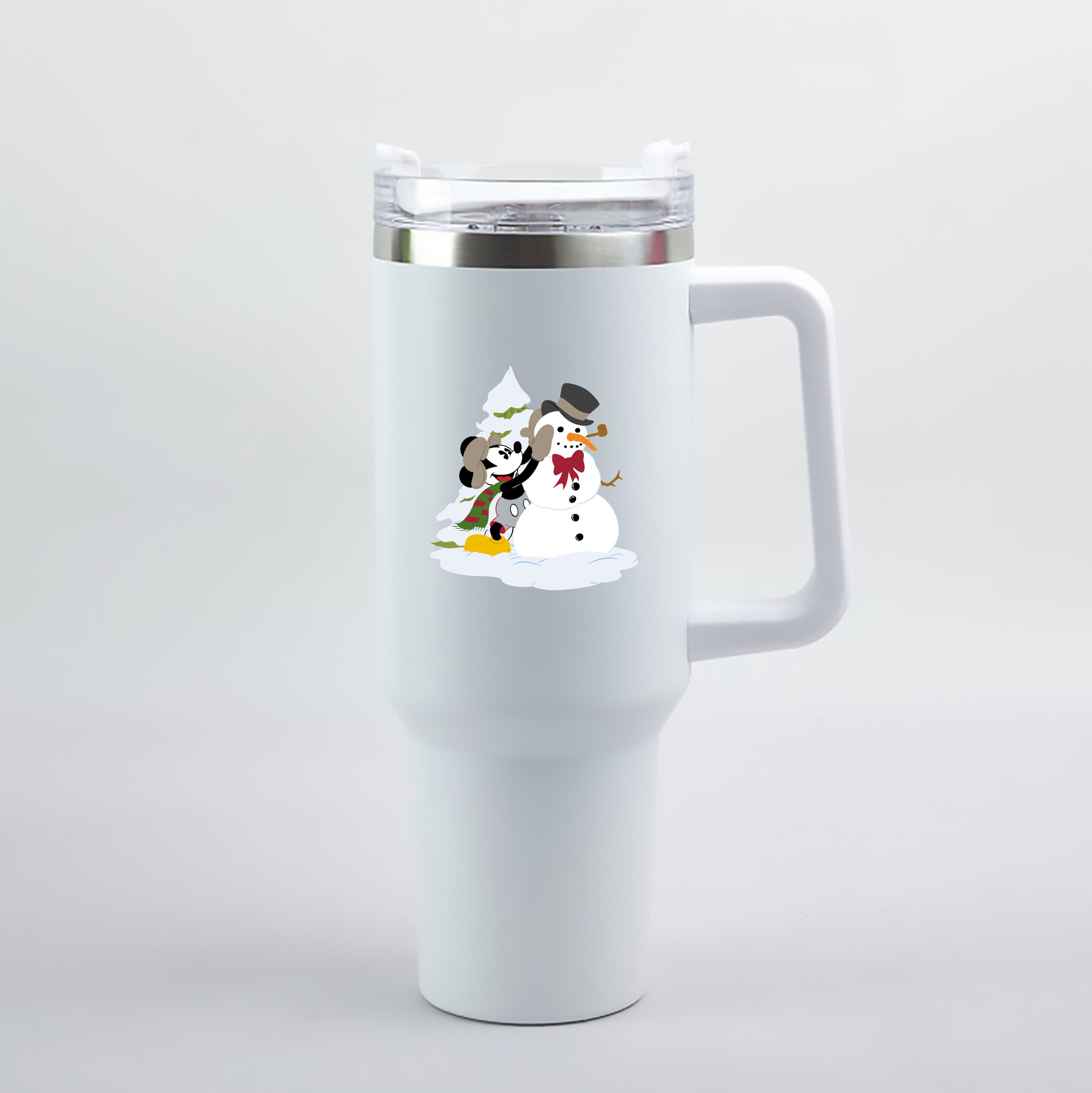 （画像用） ミッキーマウス Mickey Mouse 1200mL車用タンブラー（カラープリント）