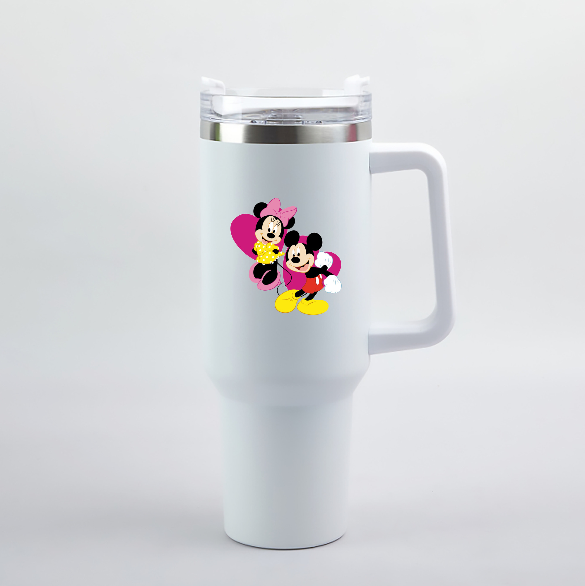 （画像用） ミッキーマウス Mickey Mouse 1200mL車用タンブラー（カラープリント）