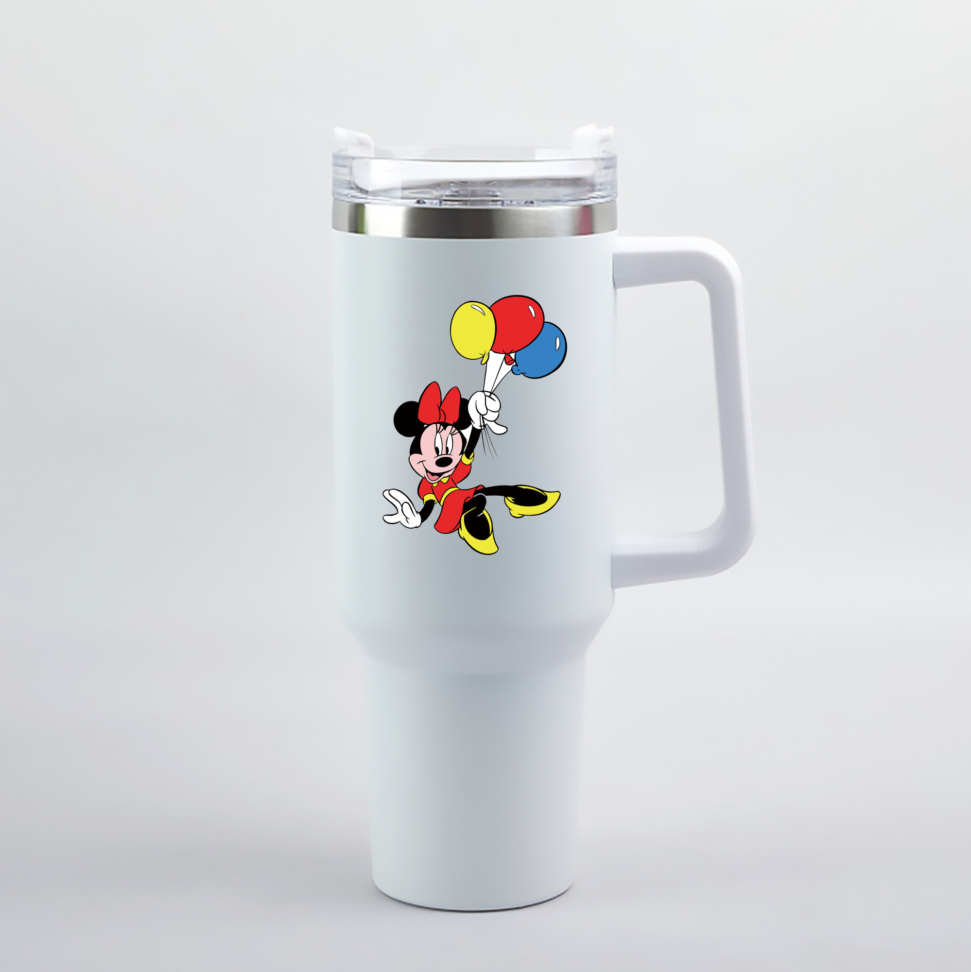 （画像用） ミッキーマウス Mickey Mouse 1200mL車用タンブラー（カラープリント）