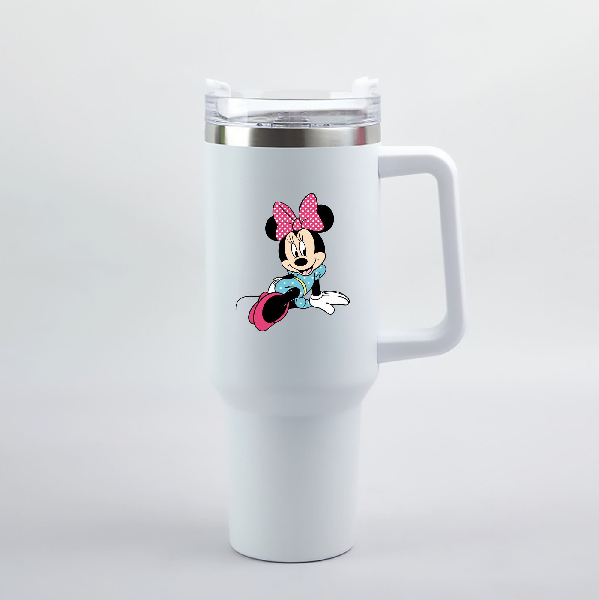 （画像用） ミッキーマウス Mickey Mouse 1200mL車用タンブラー（カラープリント）