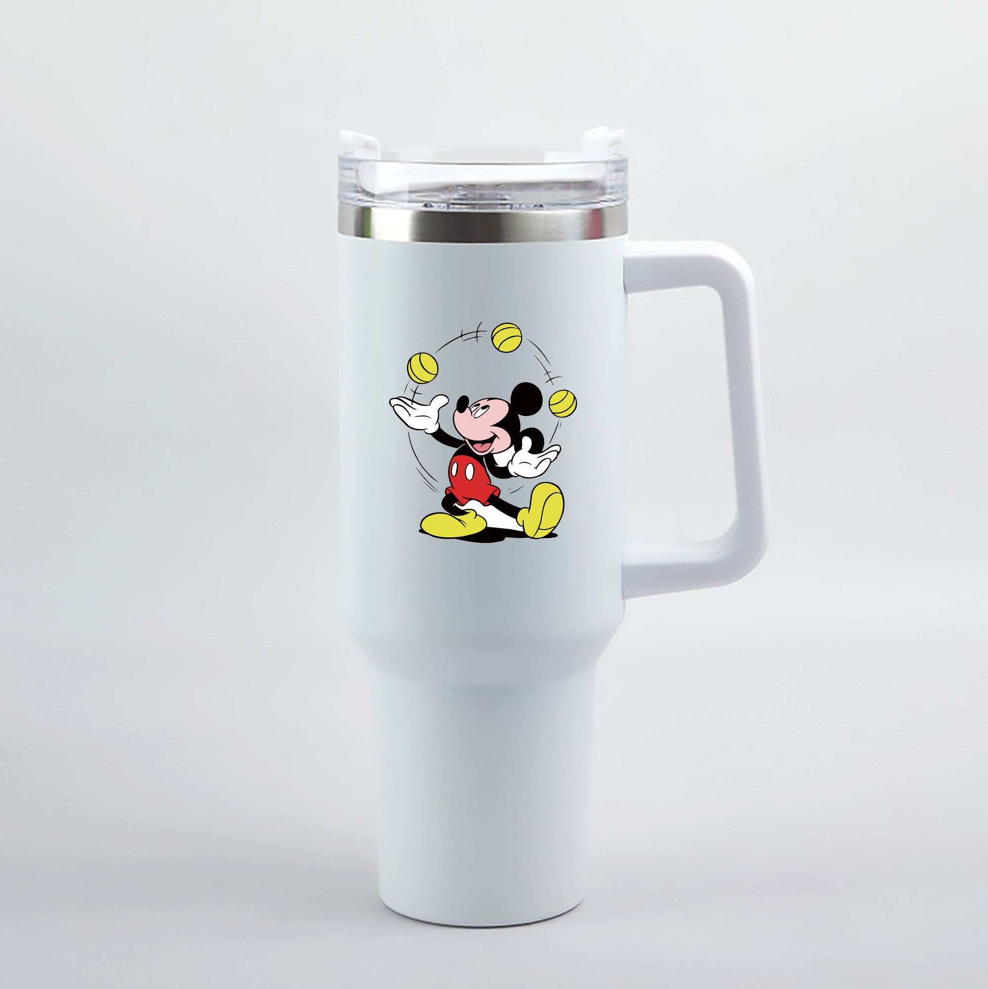 （画像用） ミッキーマウス Mickey Mouse 1200mL車用タンブラー（カラープリント）