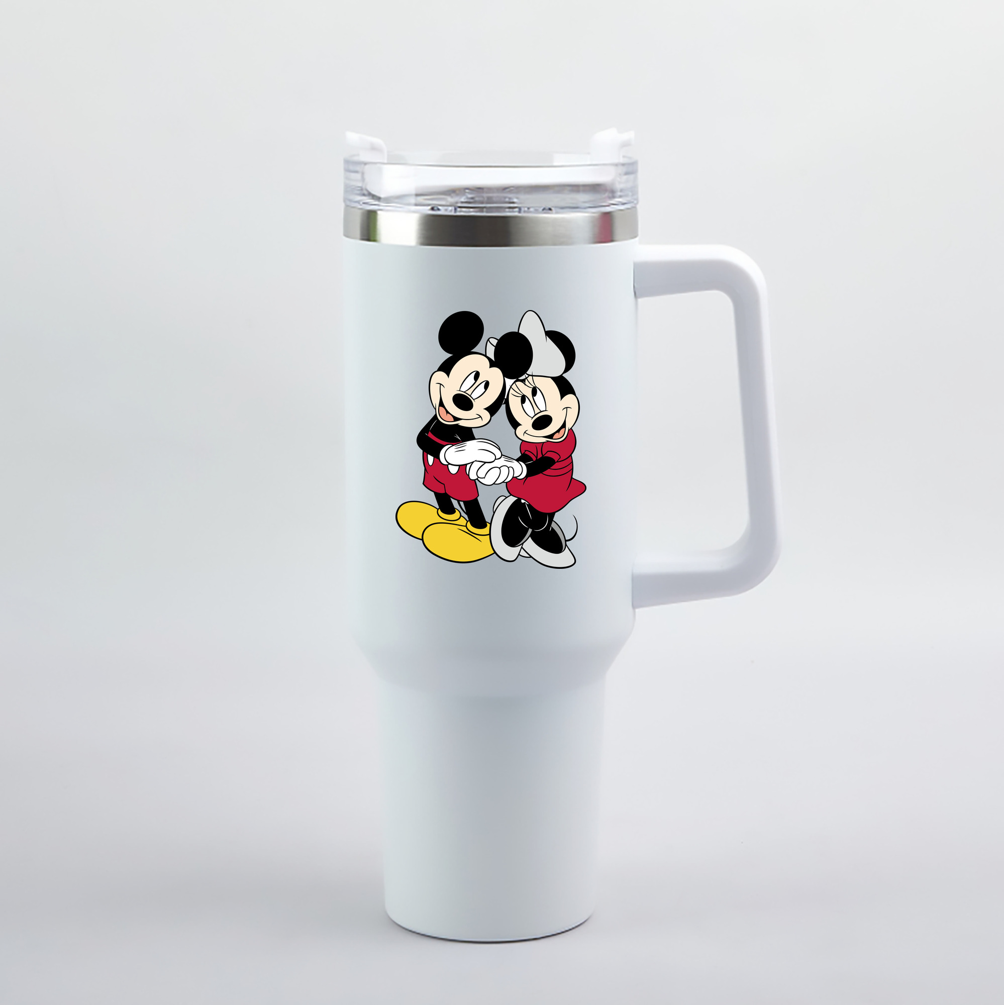 （画像用） ミッキーマウス Mickey Mouse 1200mL車用タンブラー（カラープリント）