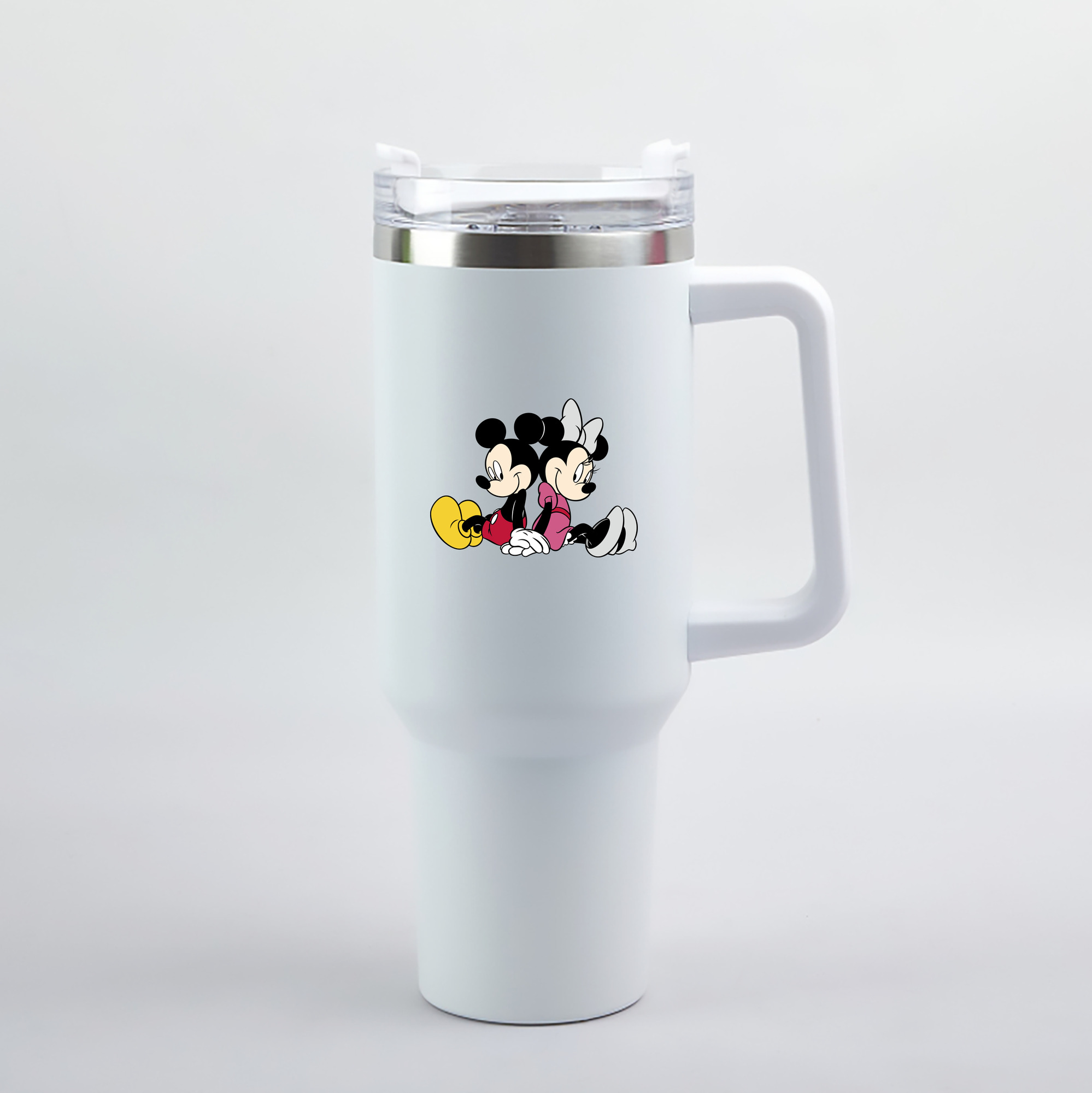（画像用） ミッキーマウス Mickey Mouse 1200mL車用タンブラー（カラープリント）
