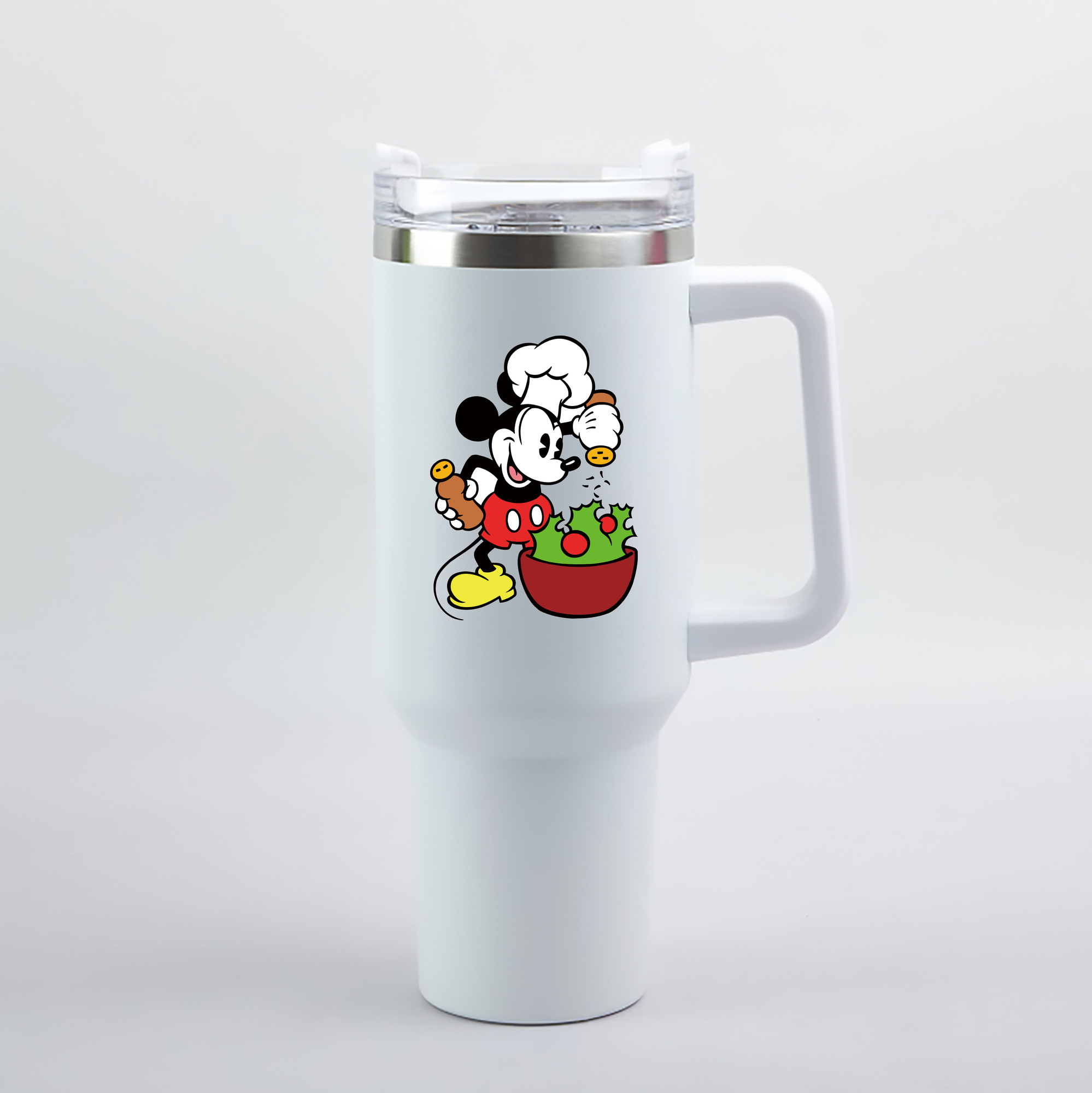 （画像用） ミッキーマウス Mickey Mouse 1200mL車用タンブラー（カラープリント）